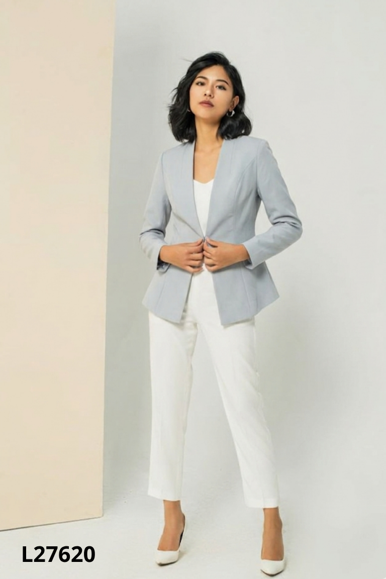 L2762010673-Áo vest xanh xám HANNA không cổ
