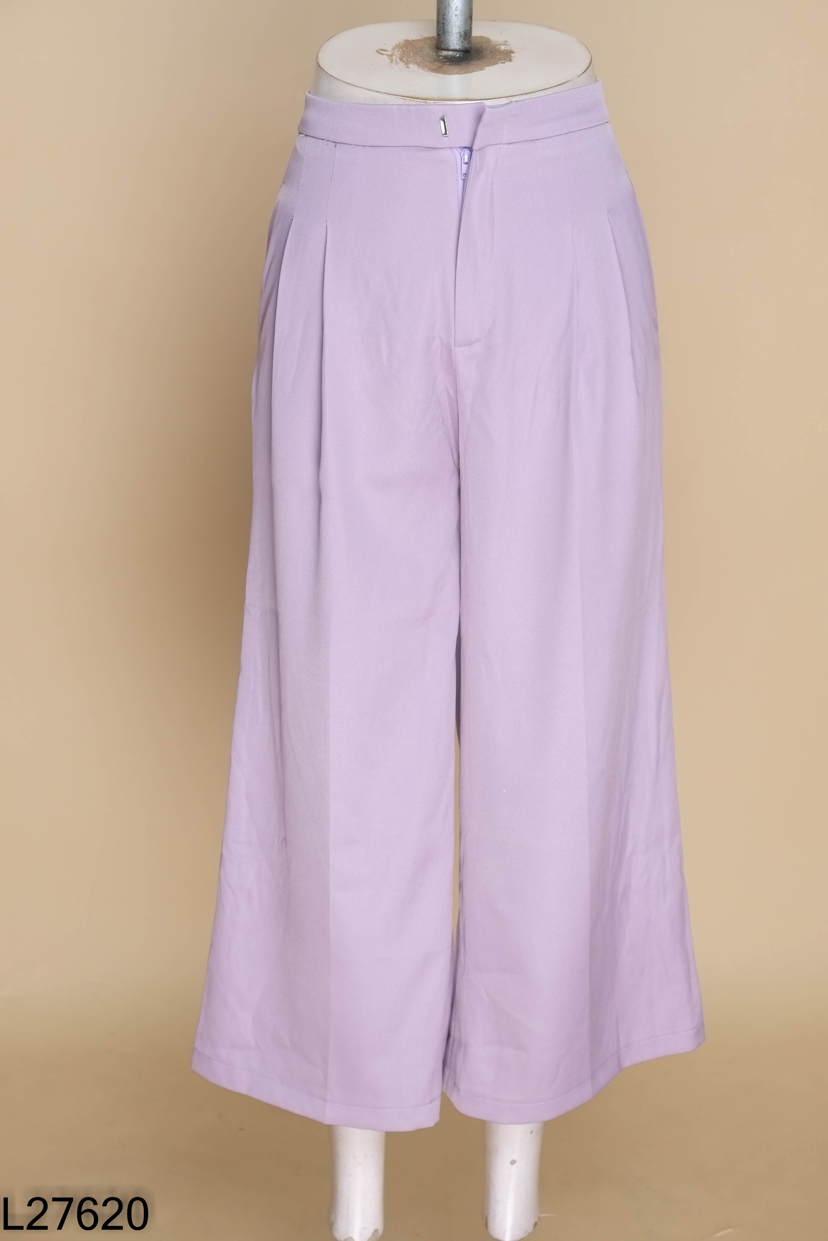 L2762010676-Quần suông LEGGI tím trơn