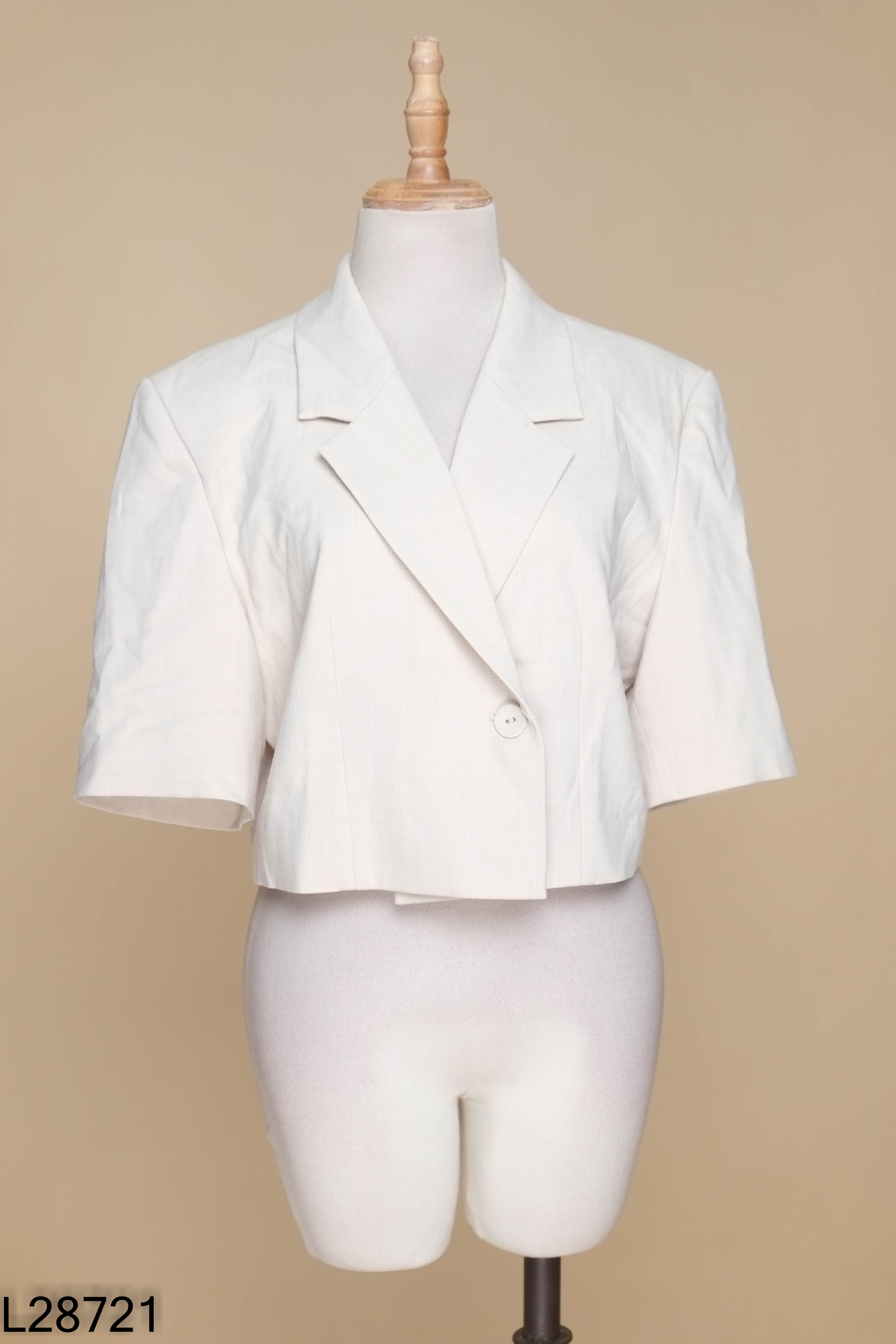 Áo vest BASICBAE.98 be dáng ngắn