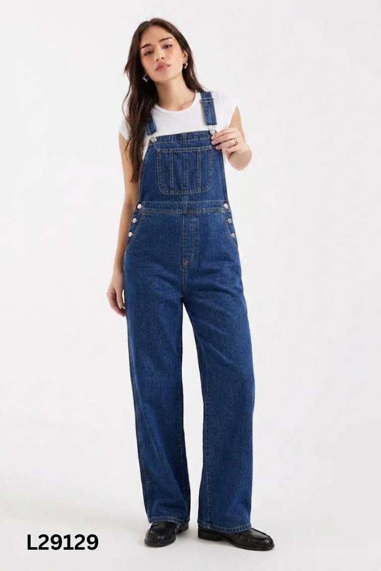 Jumpsuit xanh đậm