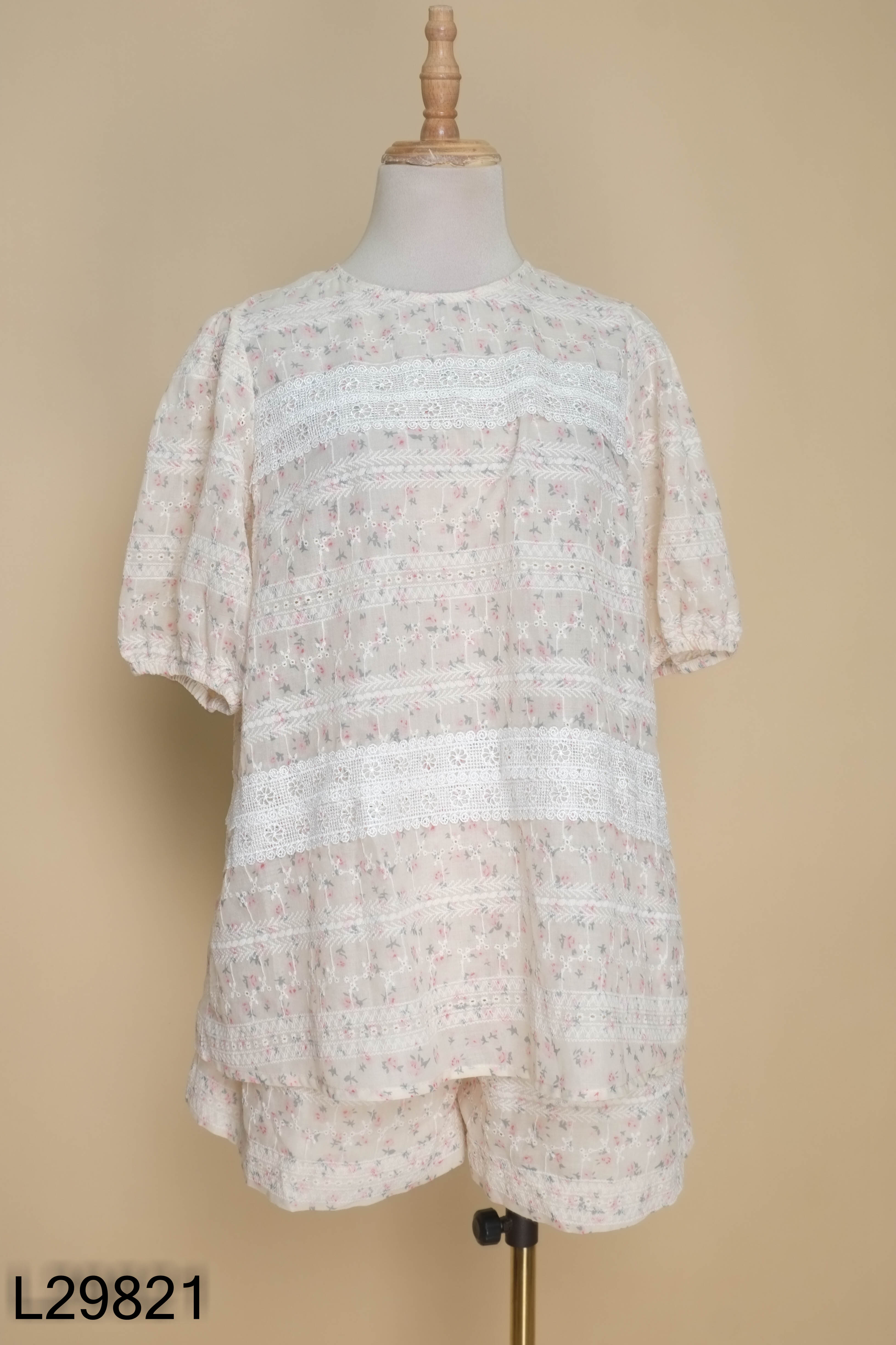 Set C'EST LA VIE be họa tiết