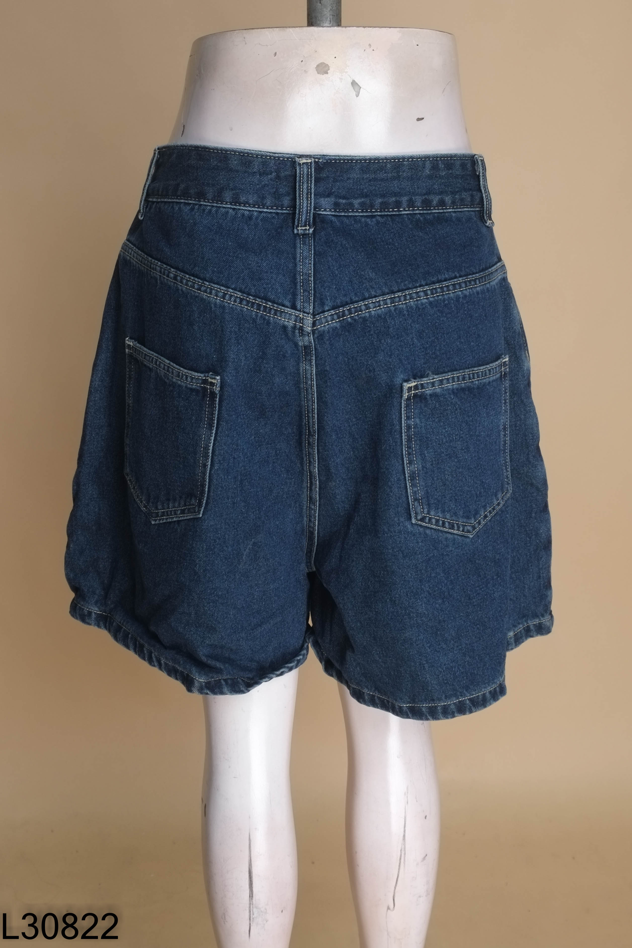 Quần giả váy BU YOUNG jeans xanh
