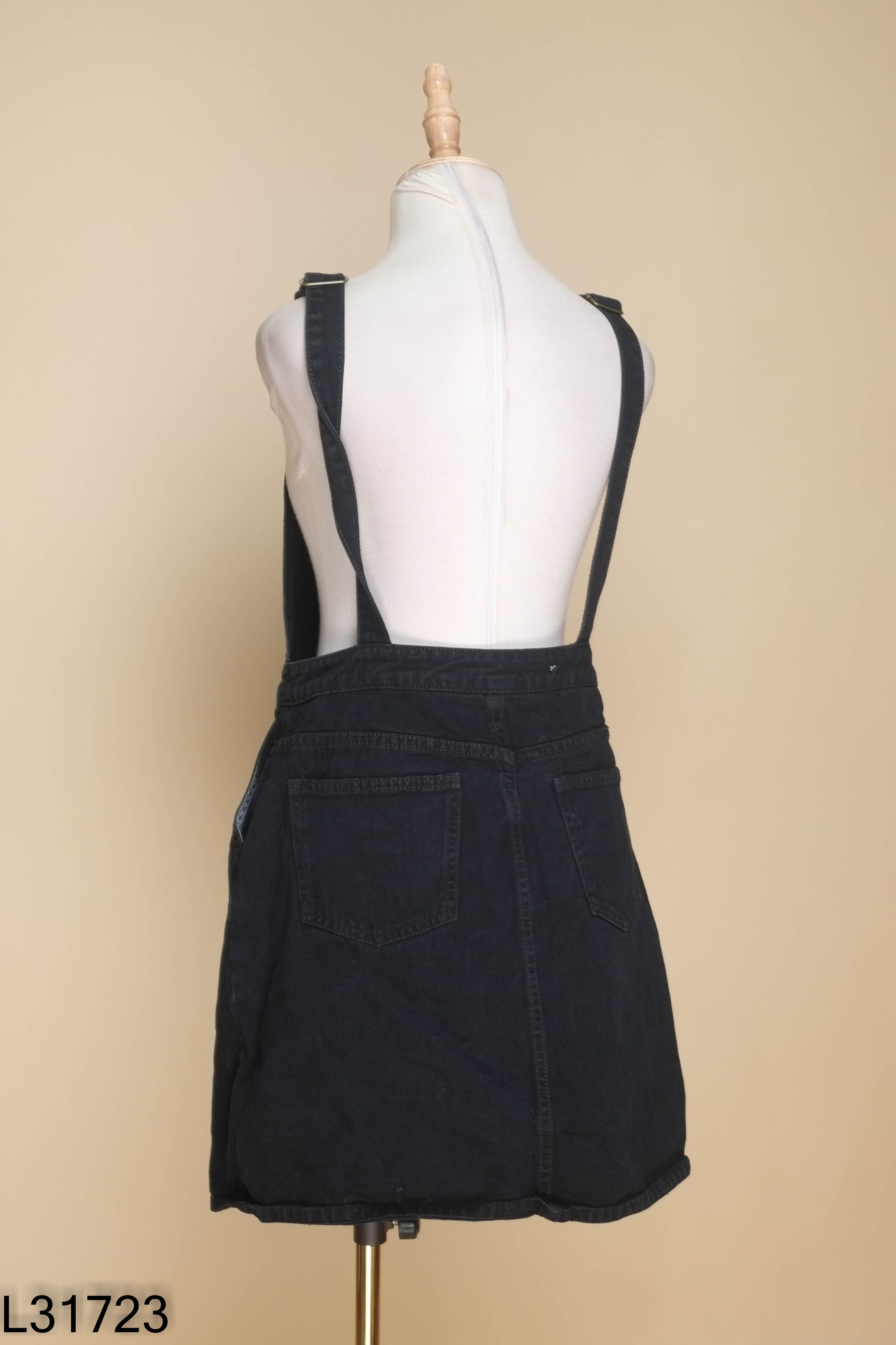 Jumpsuit jeans đen 20AGAIN