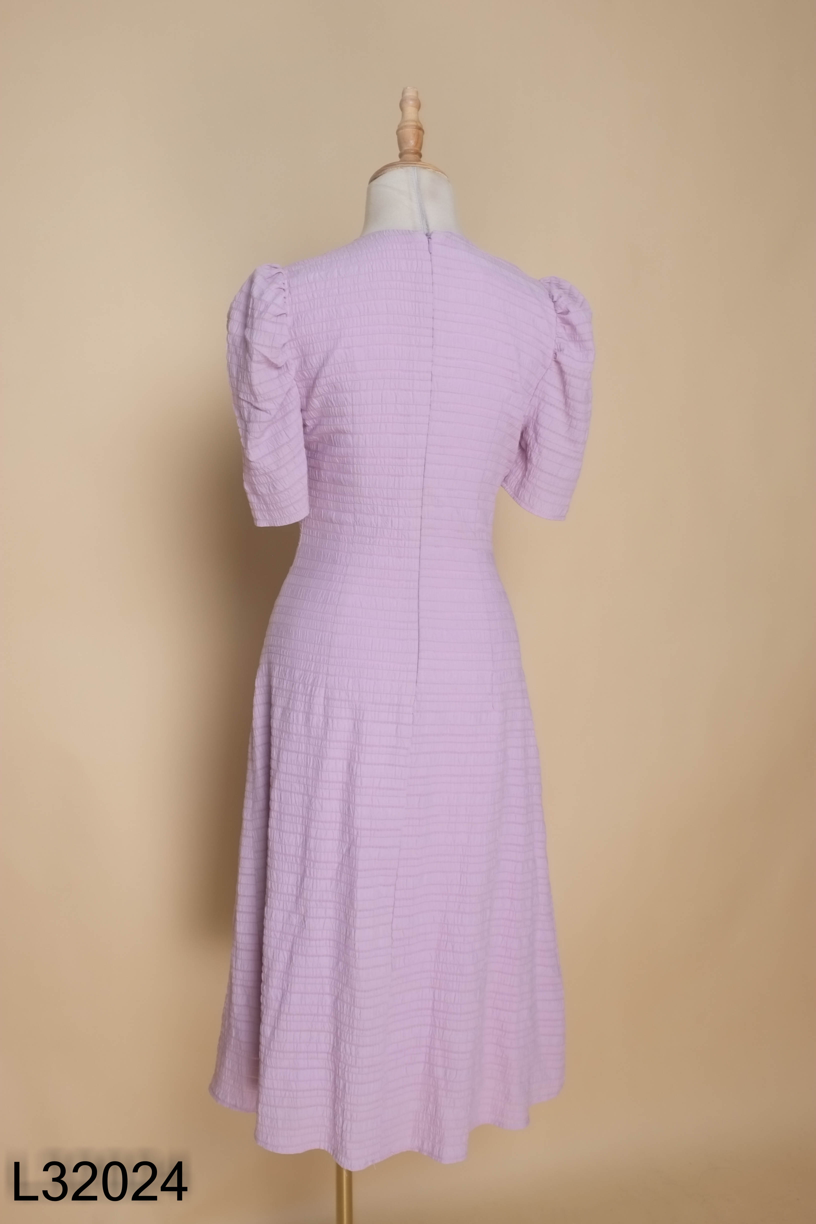 Váy OLV BOUTIQUE tím dúm eo
