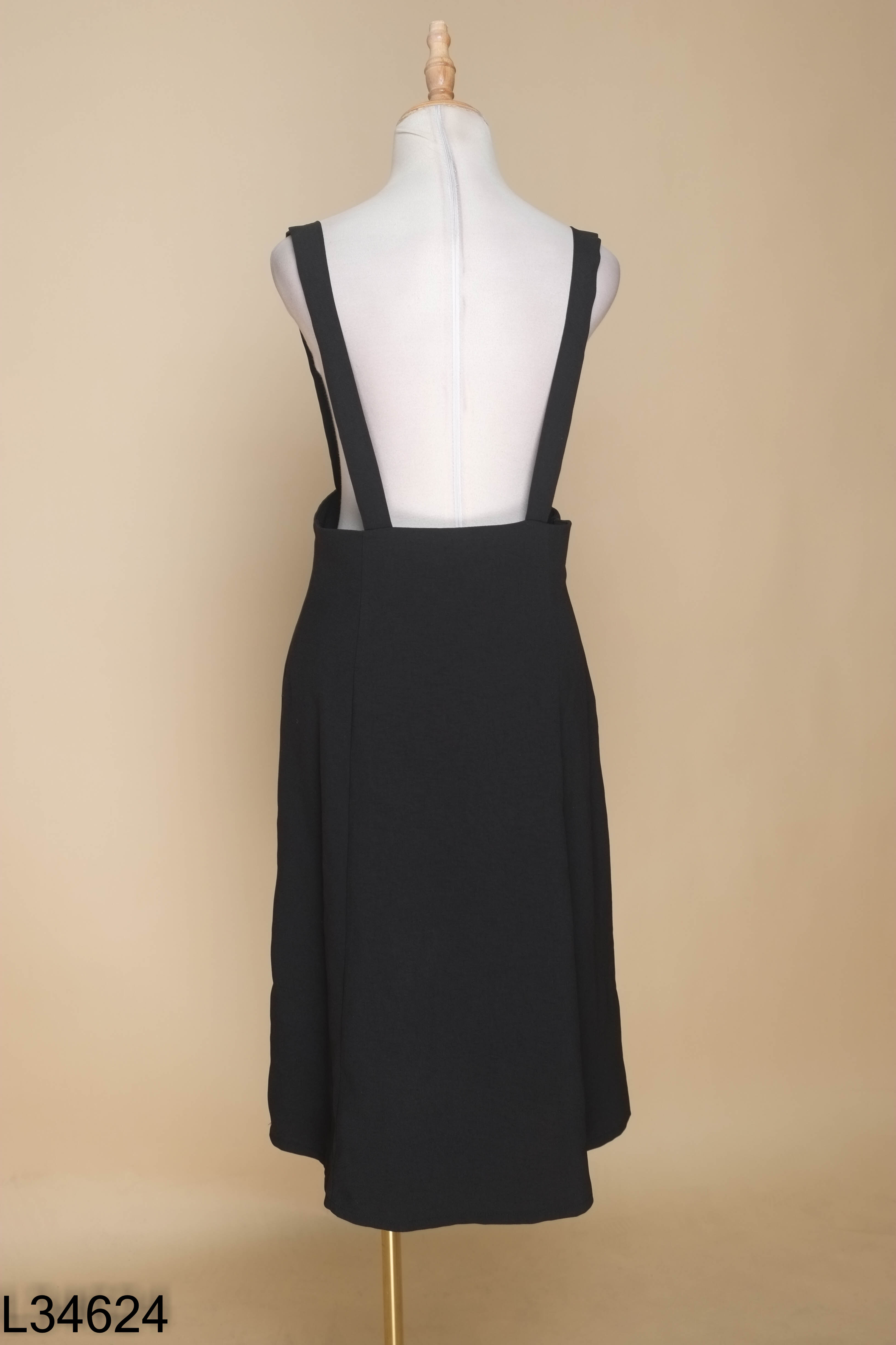 Jumpsuit đen hai dây TWENTY FIVE