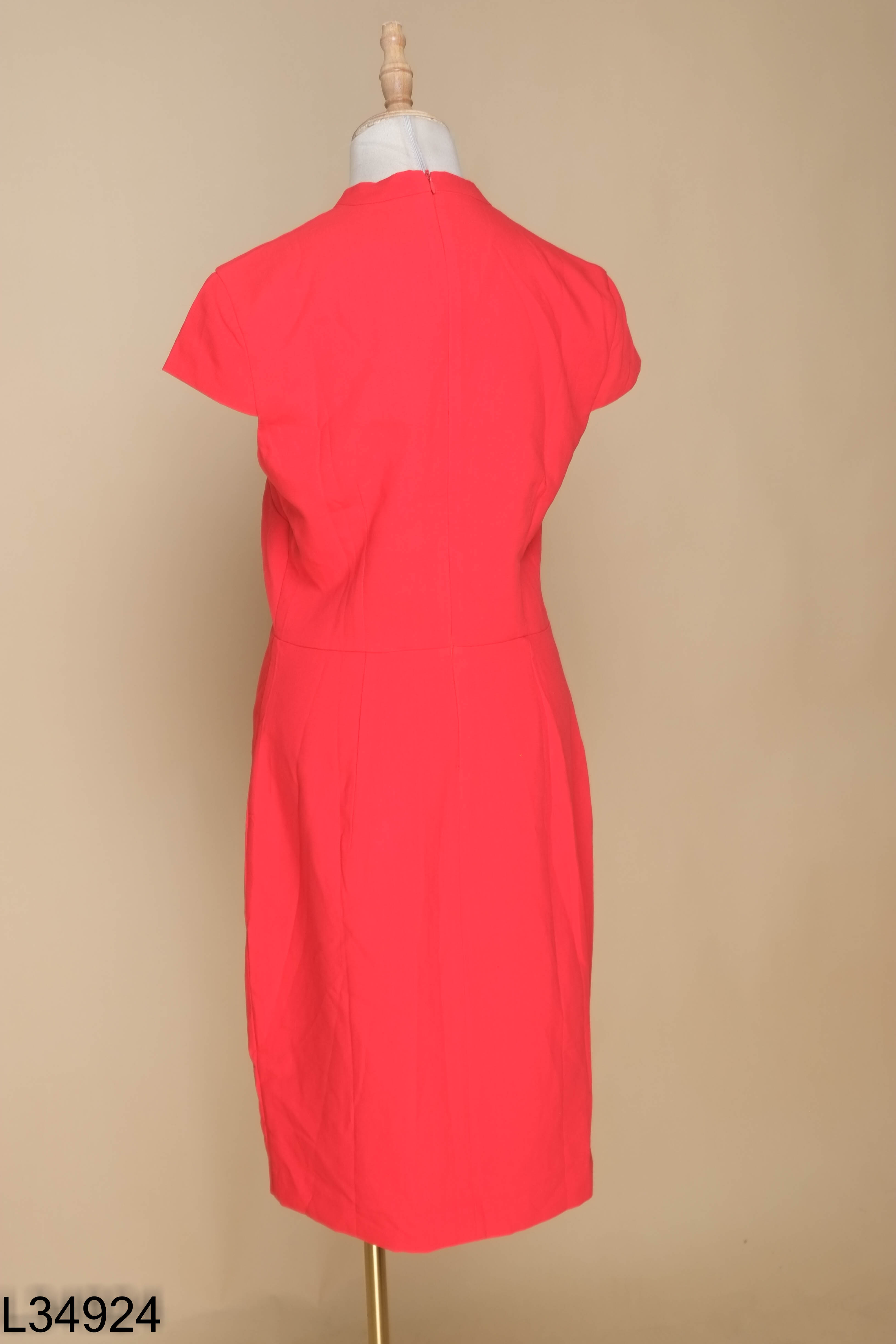NEWTAG M COLLECTION váy đỏ sát nách