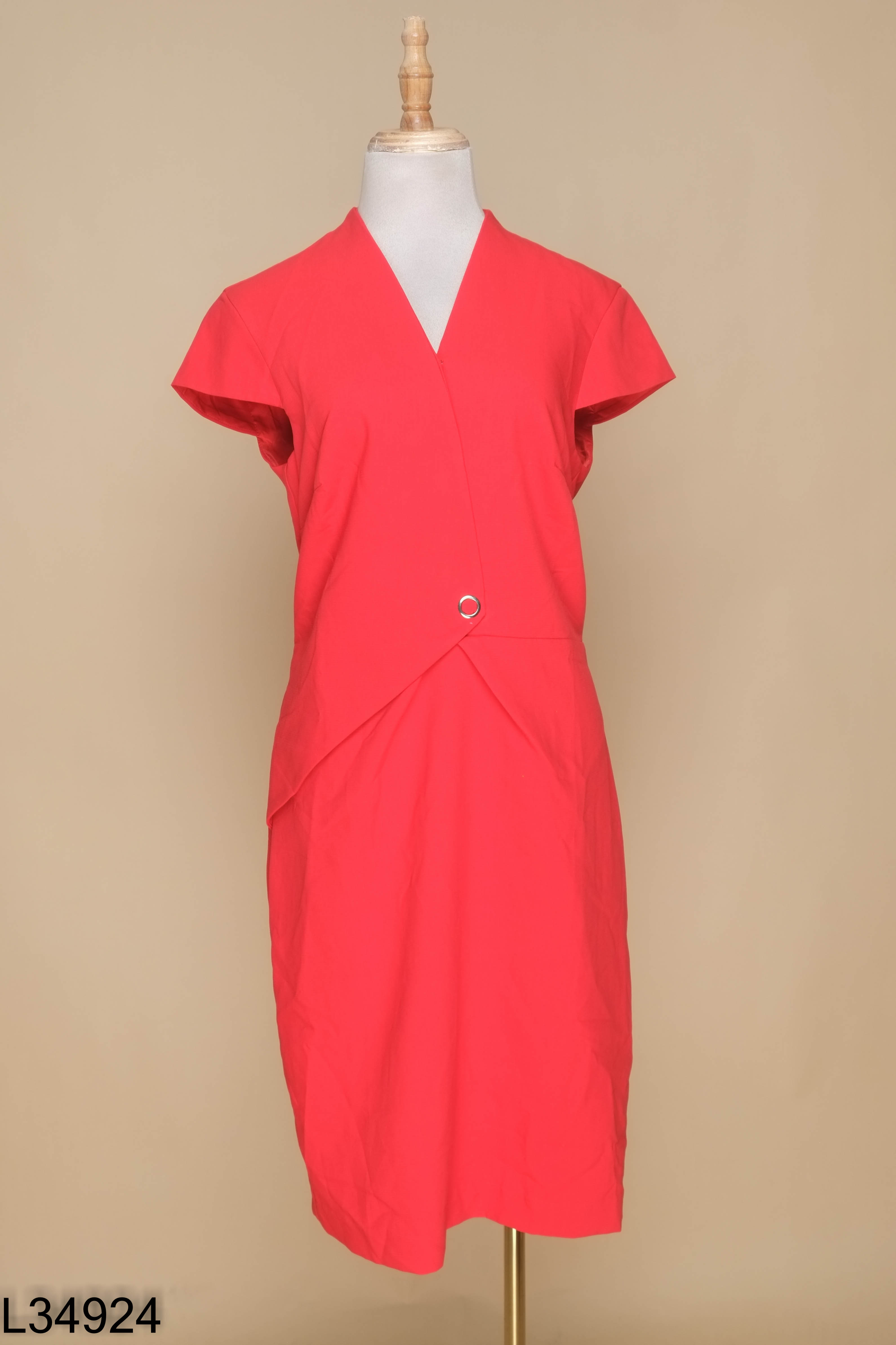 NEWTAG M COLLECTION váy đỏ sát nách