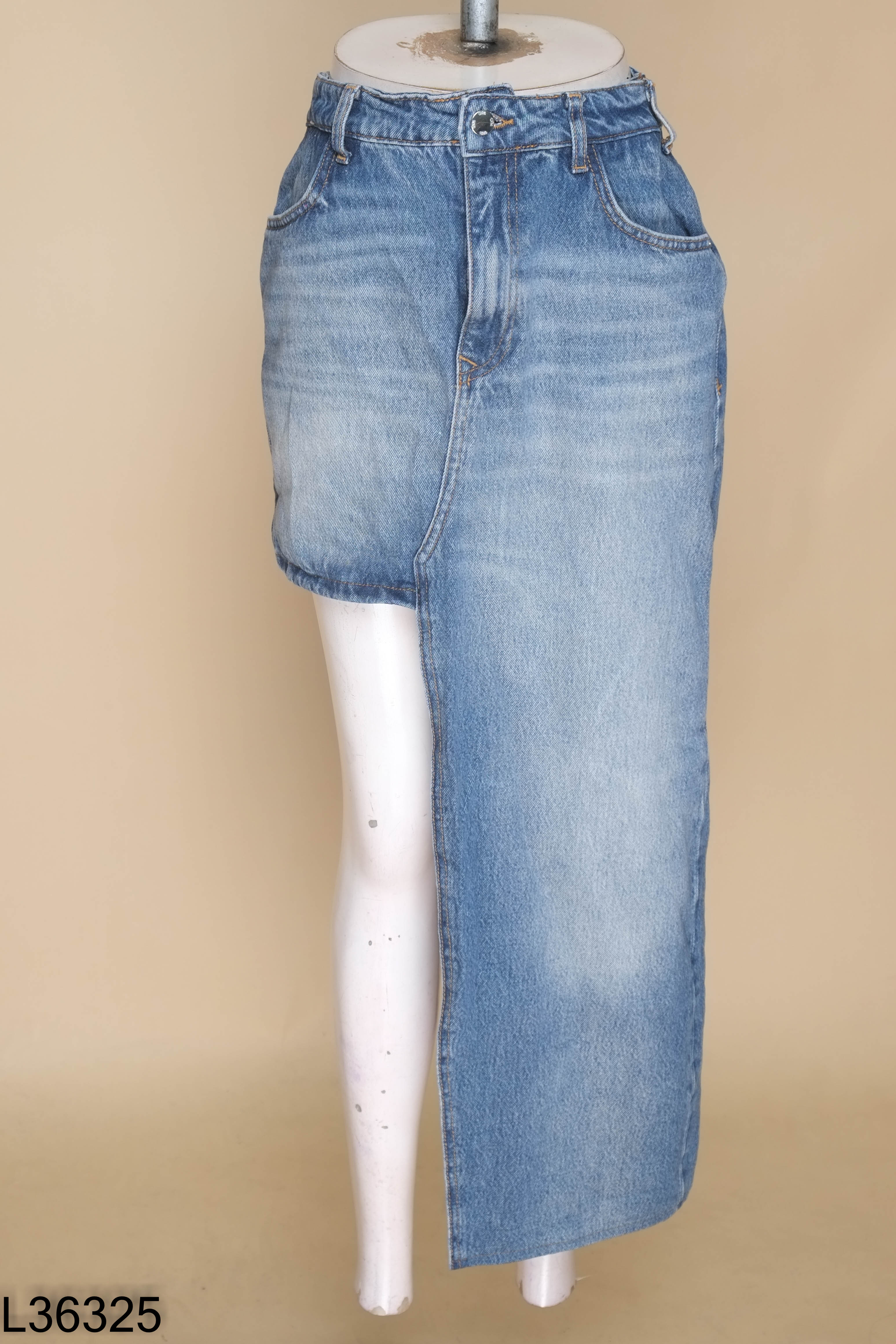 Chân váy ZARA jeans xanh (đã sửa eo)