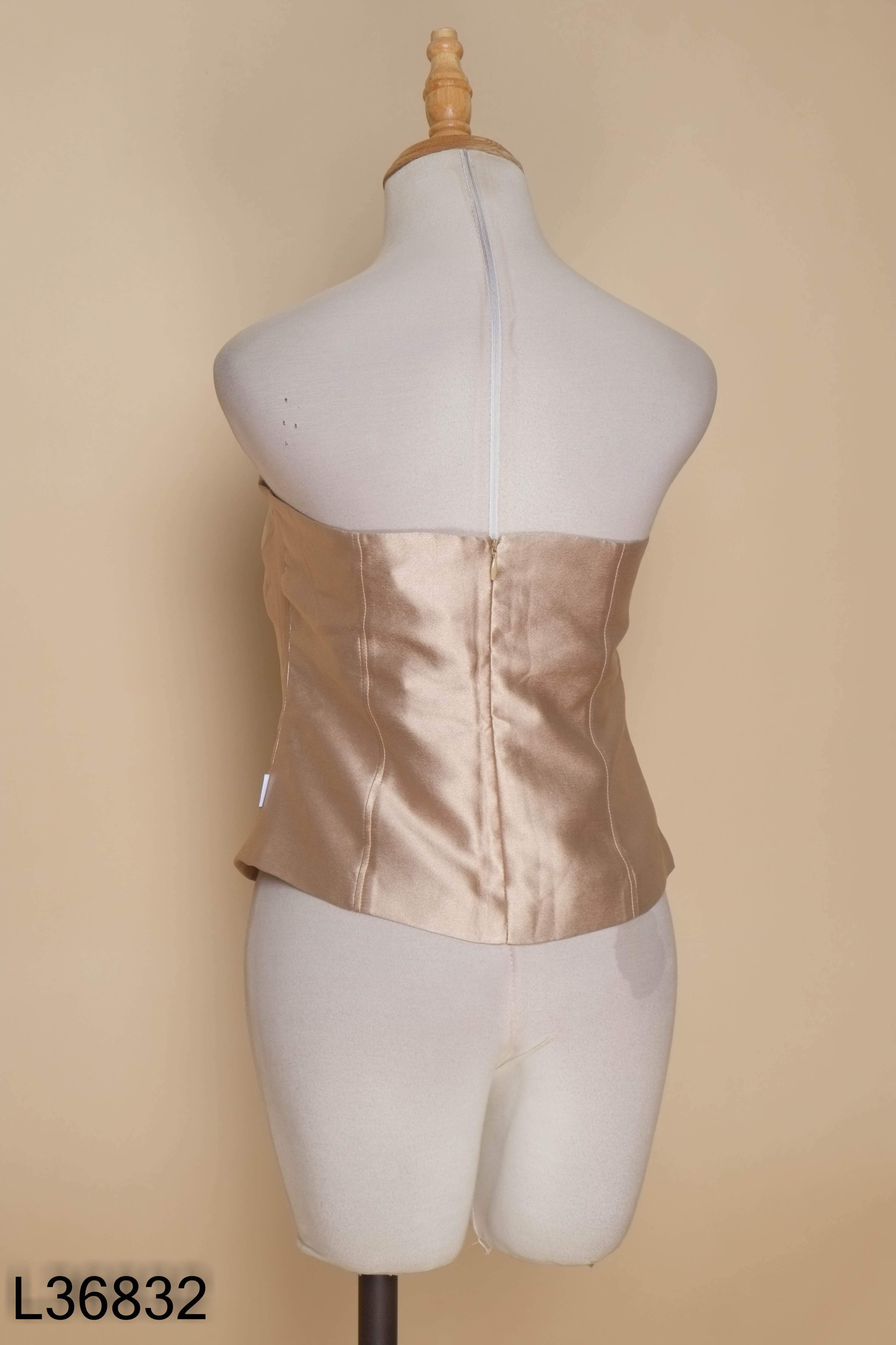 Áo corset NEM nâu