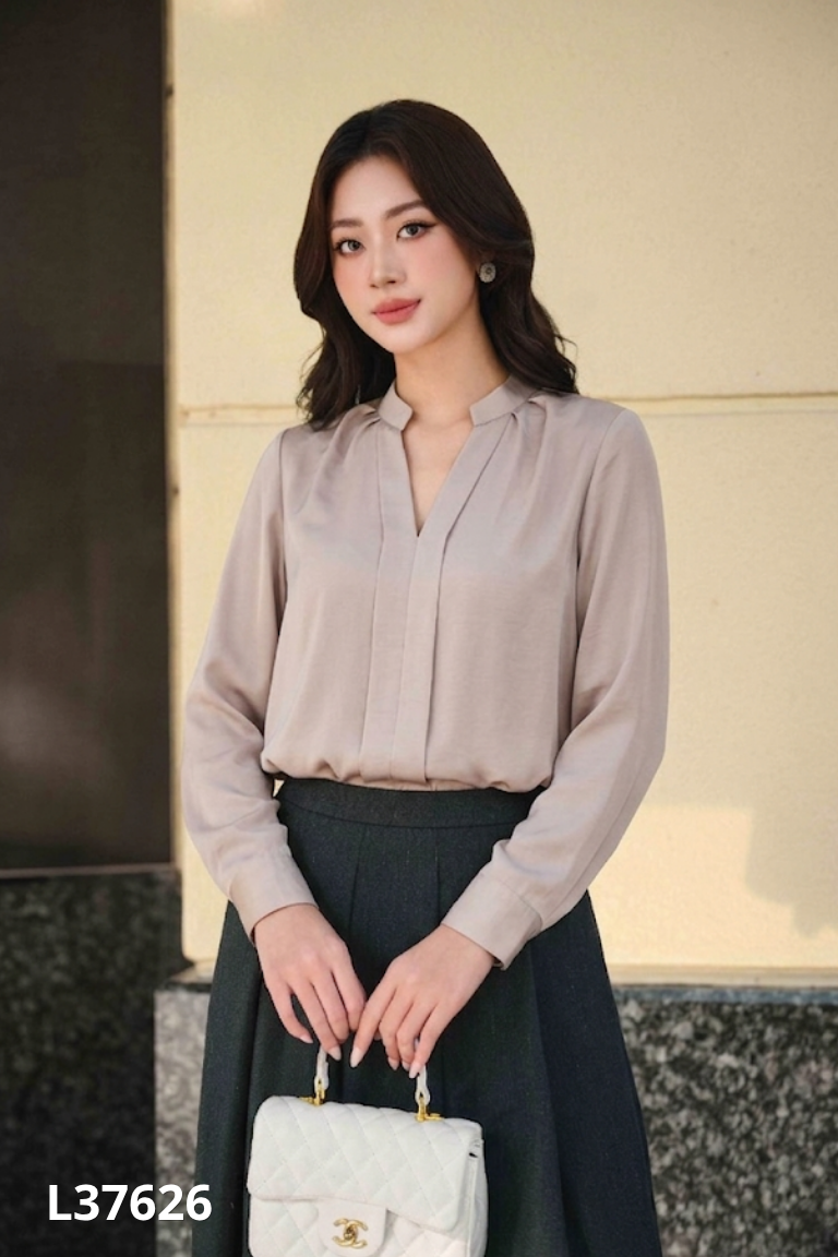Áo BEAUTEBYV be cổ tàu