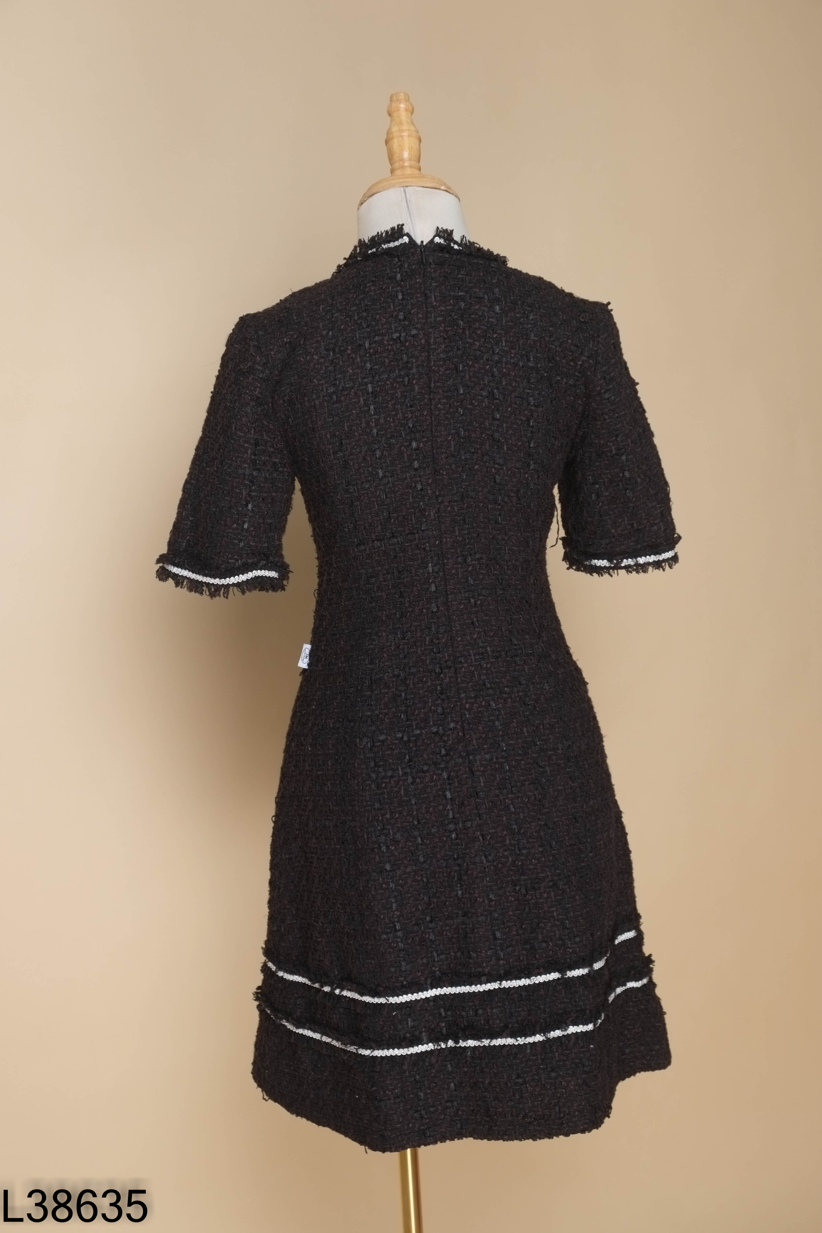 Váy dạ đen JM DRESS DESIGN đính hoa