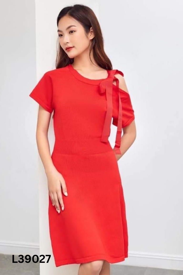 Váy len mongtoghi ELISE đỏ