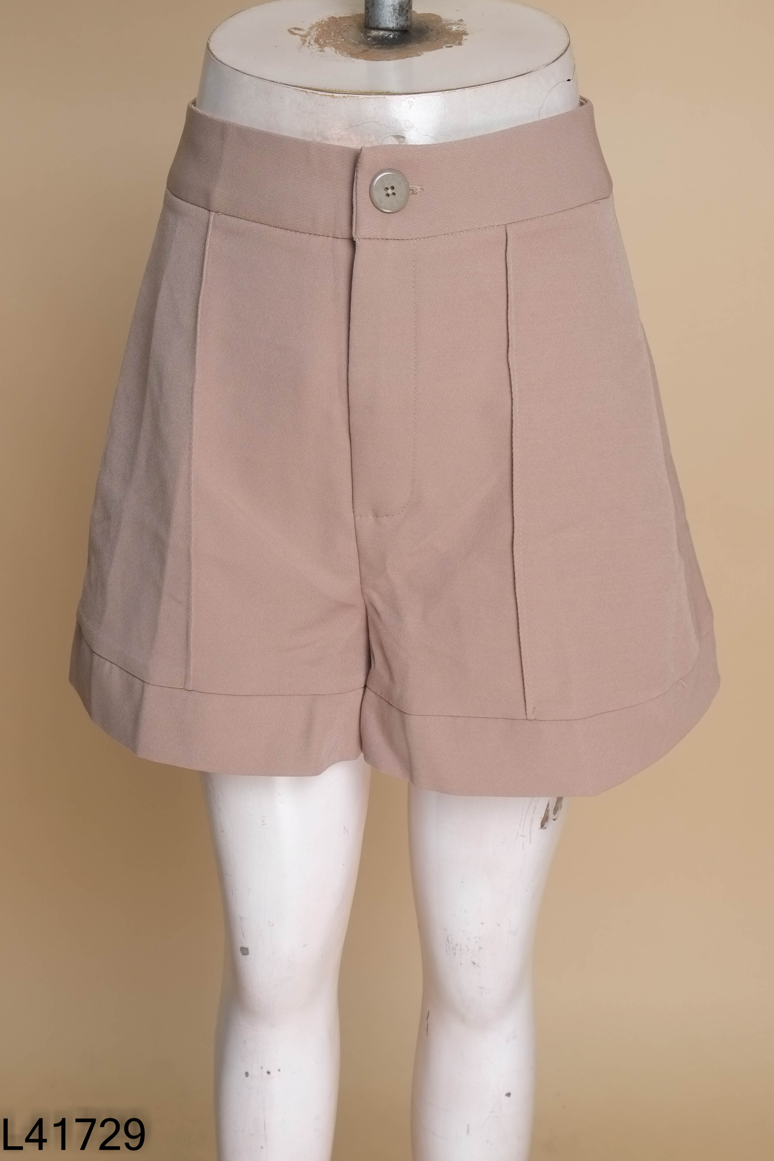 Quần shorts be NHUN gân giữa