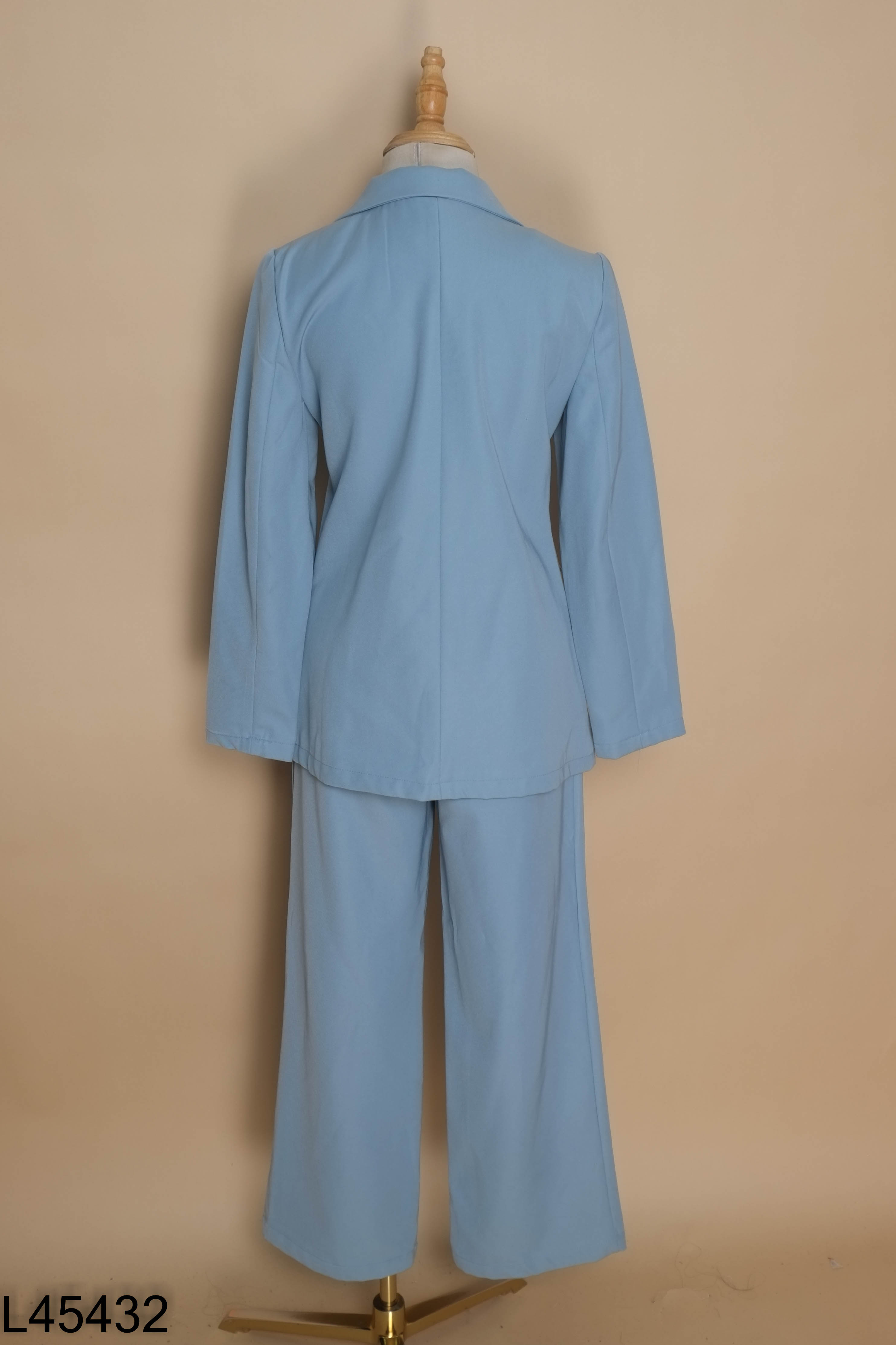 Set Áo blazer xanh trơn + Quần