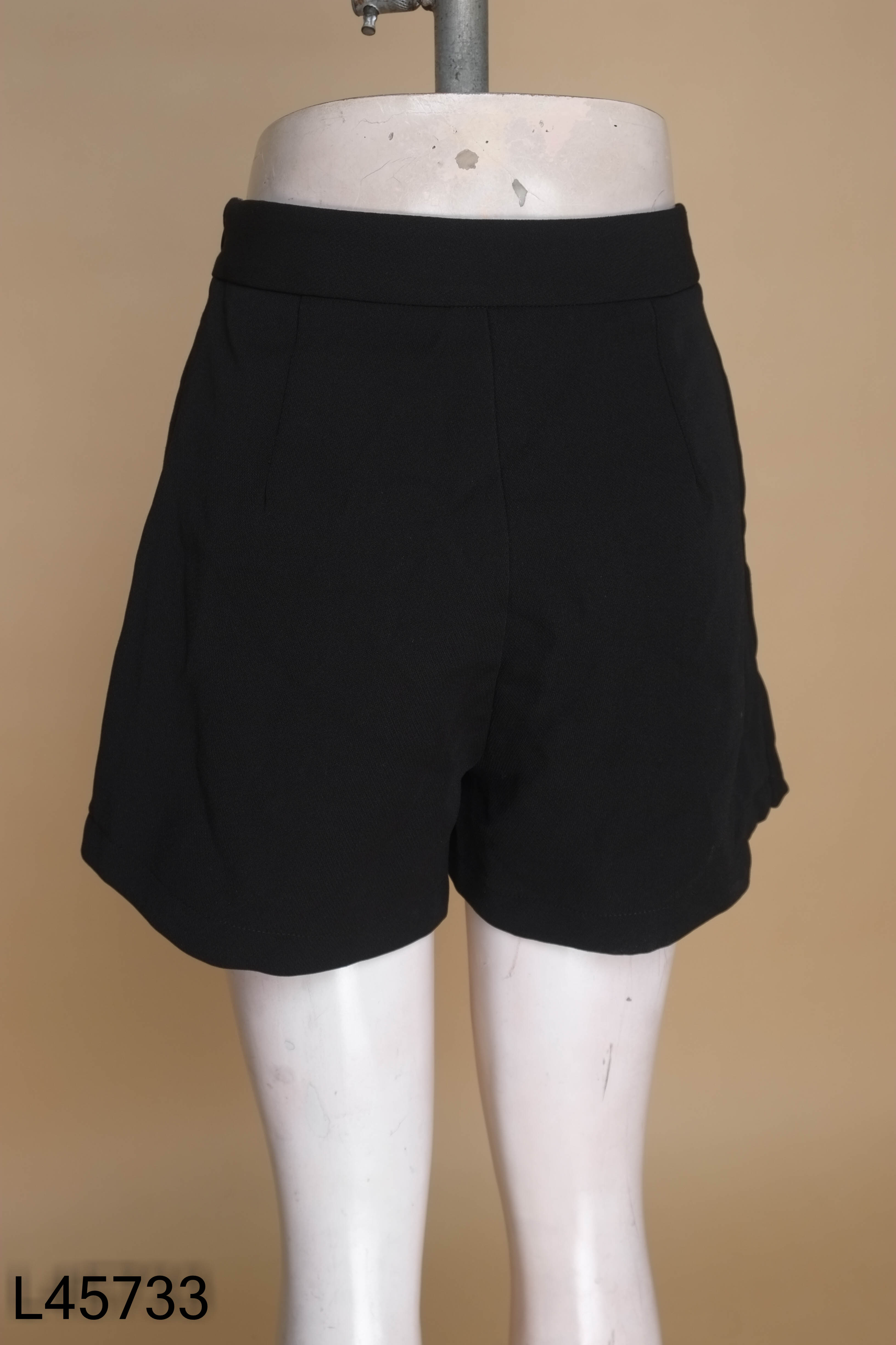 Quần short TINGOAN đen có túi