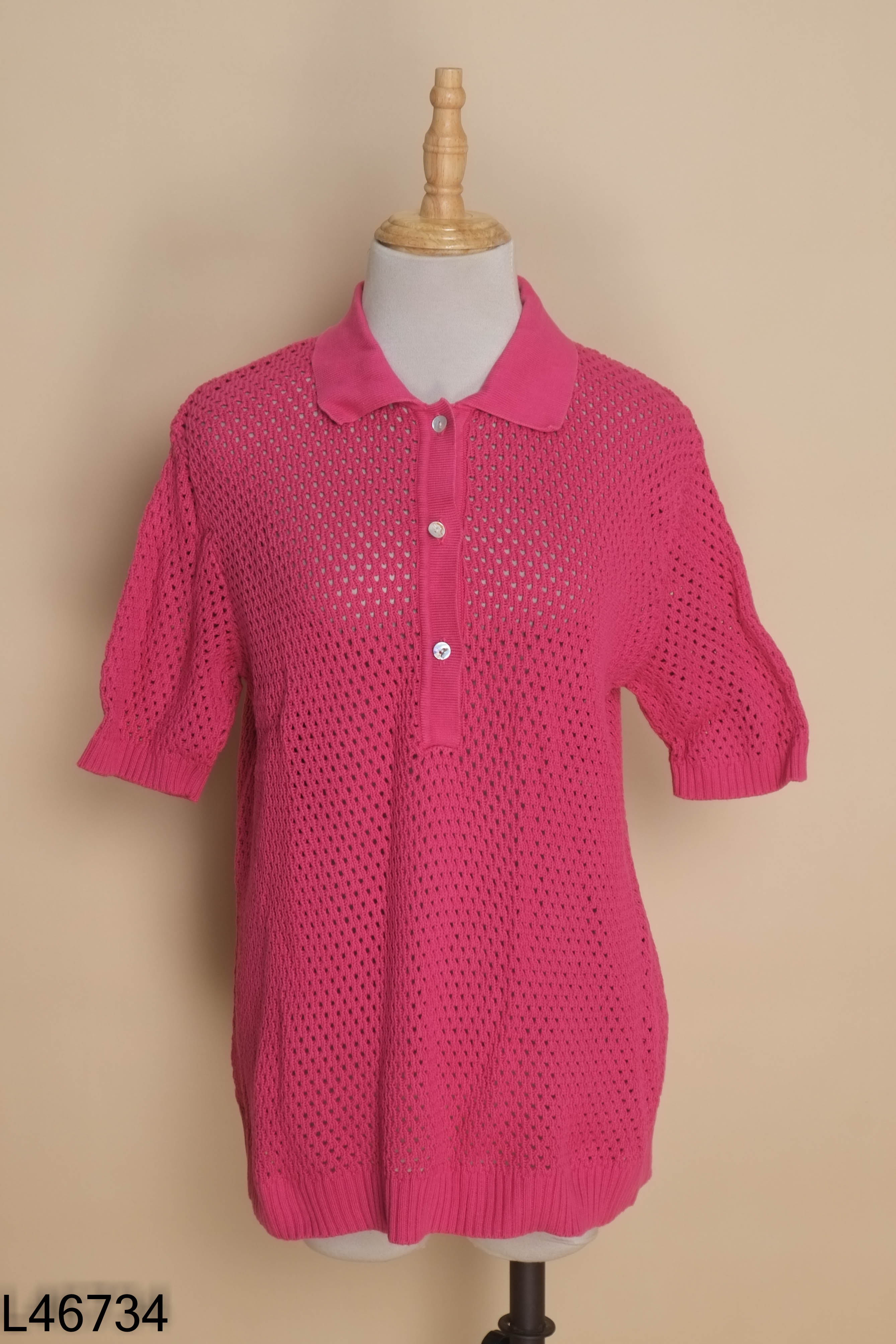 Áo KNITWEAR DOTTIE hồng len