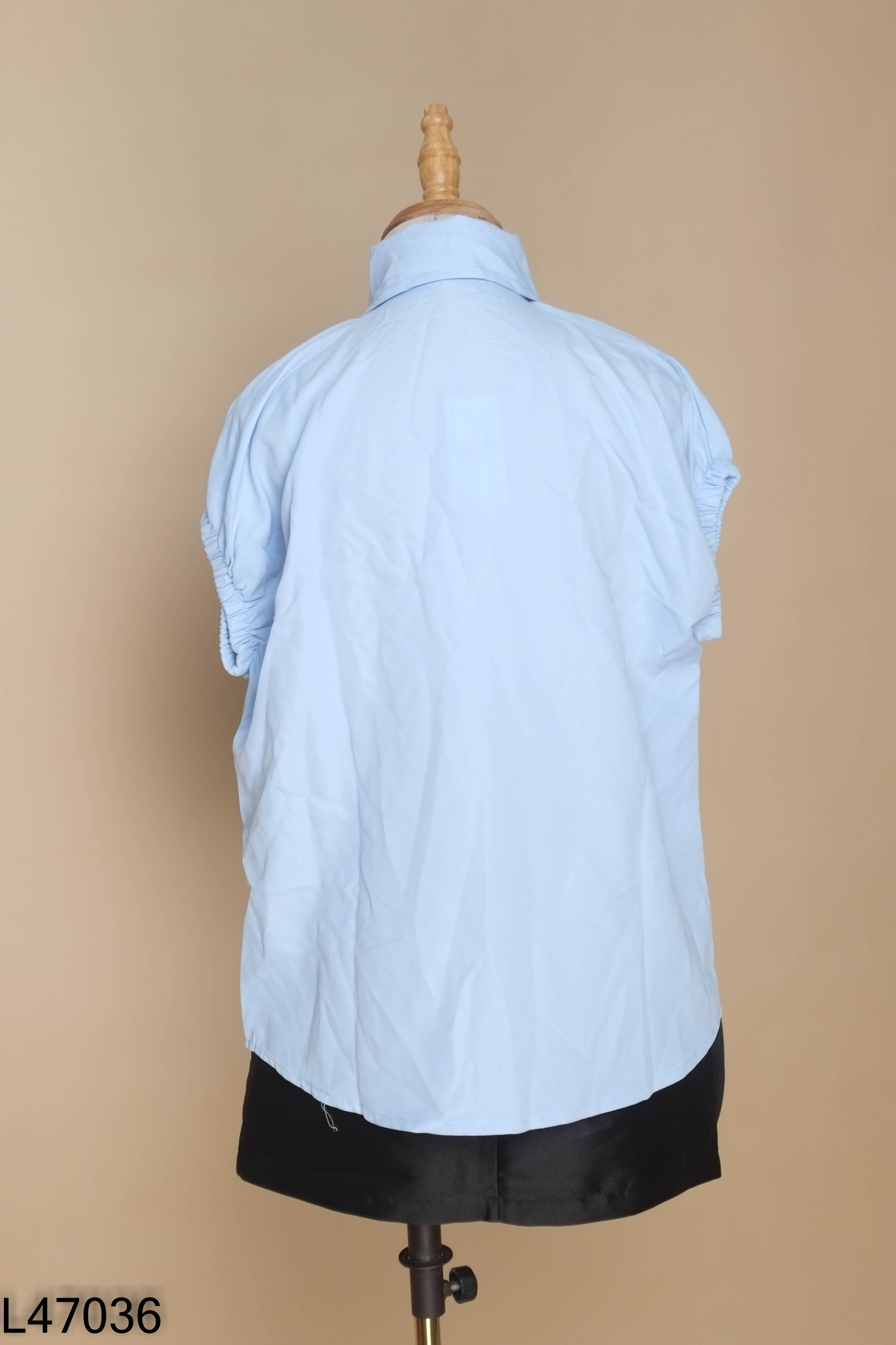 SET Áo xanh đính đá + Chân váy đen phối hoa