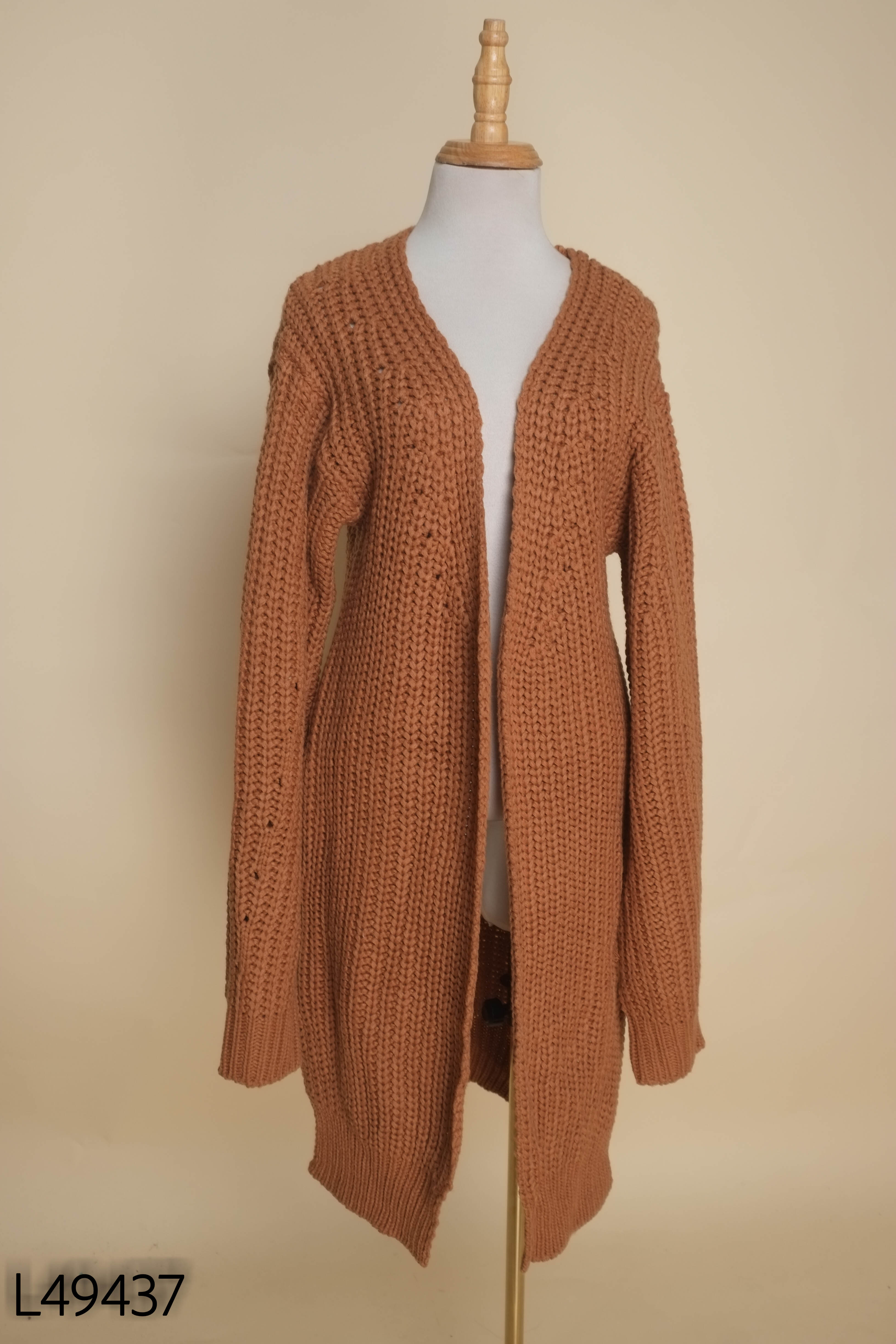 Áo cardigans MYM nâu