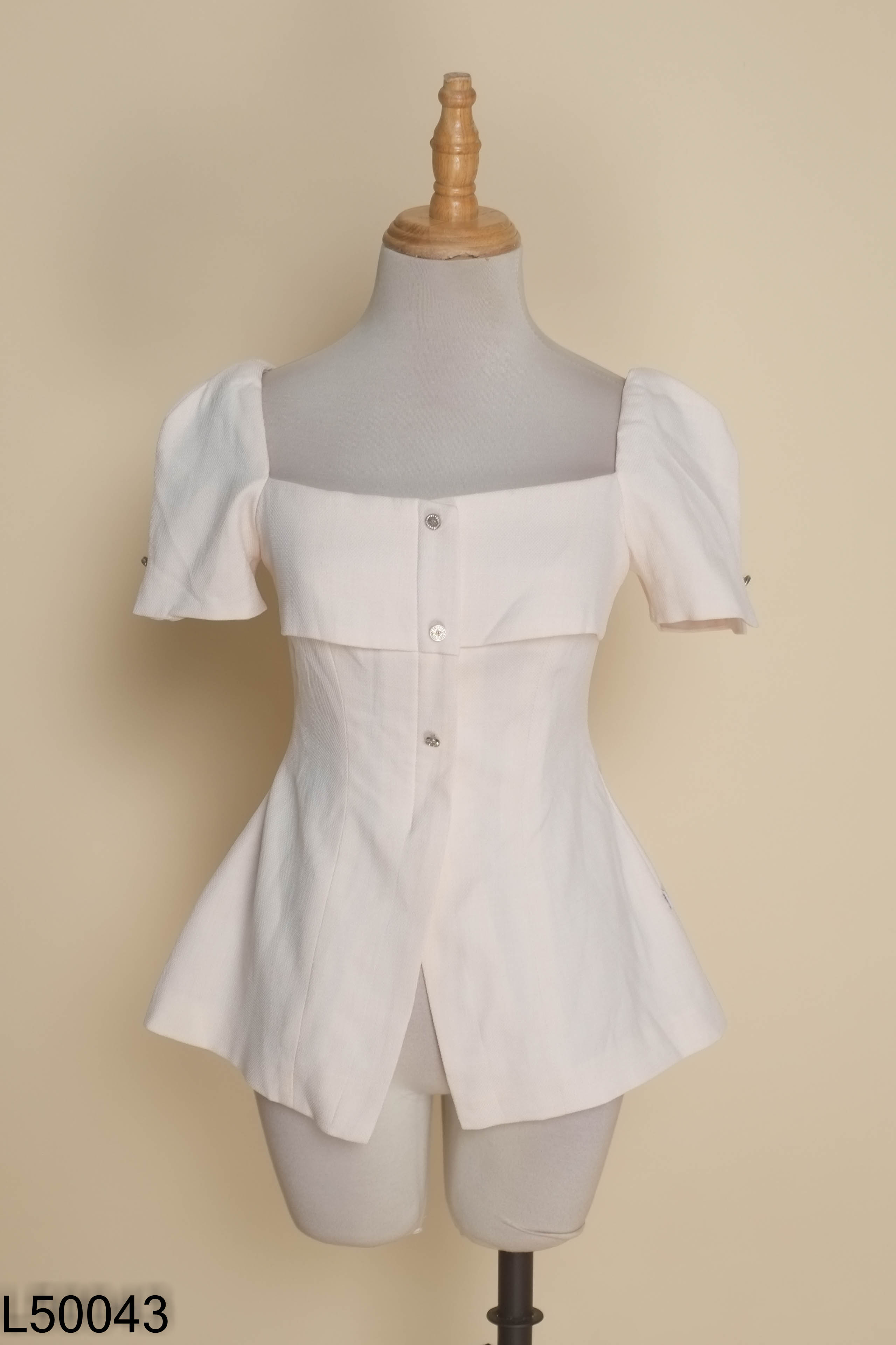Áo be JM DRESS cổ vuông