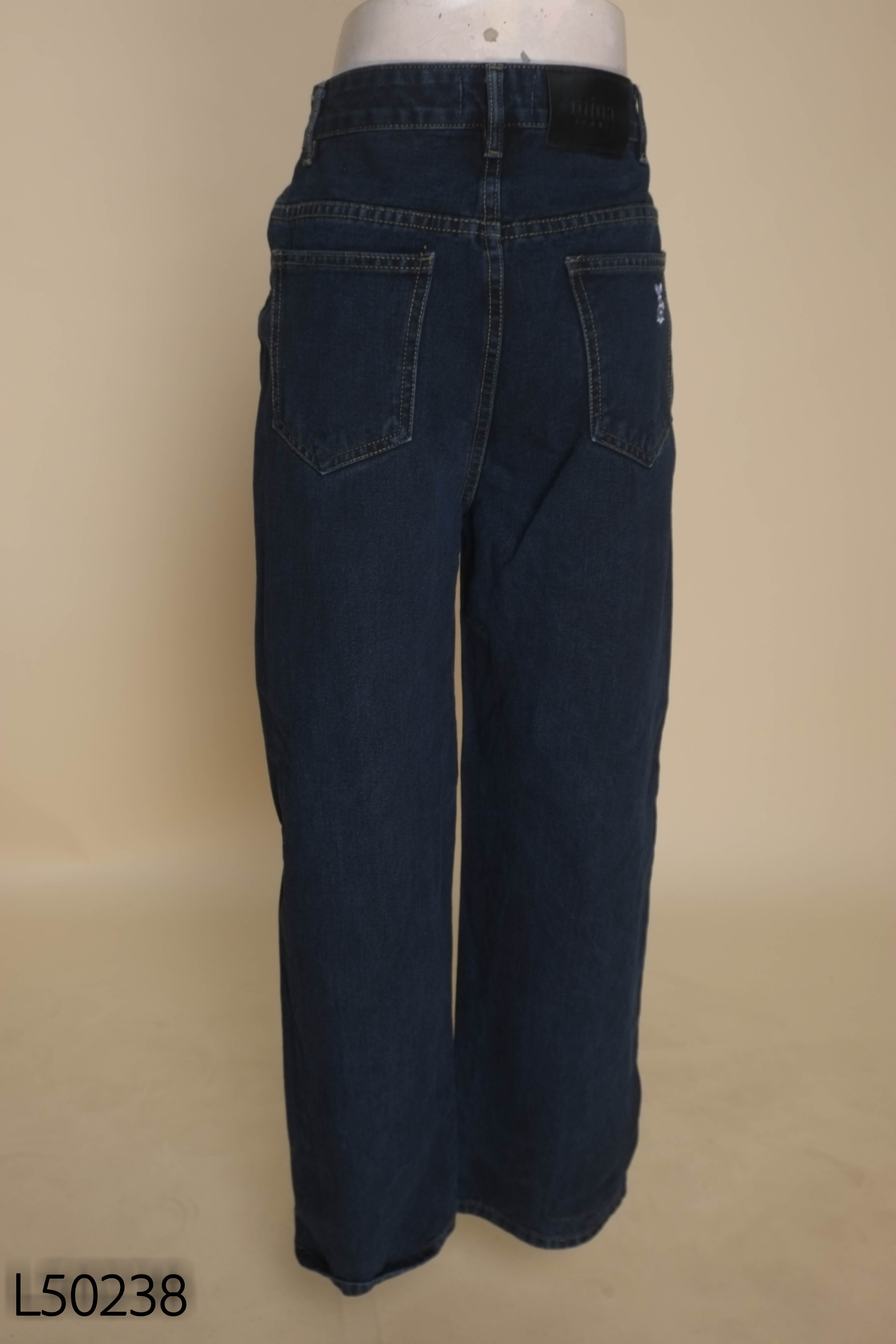 Quần jeans xanh sẫm MINAJEANS