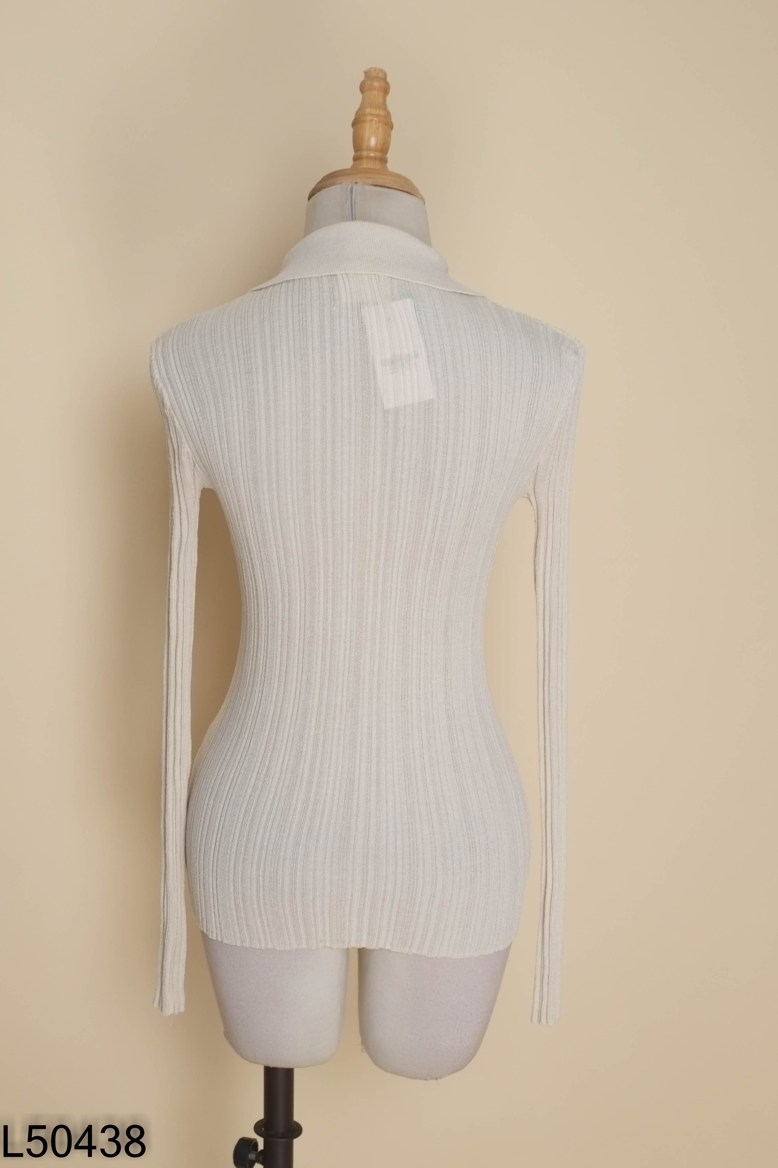 Áo len cardigan be phối cổ bẻ