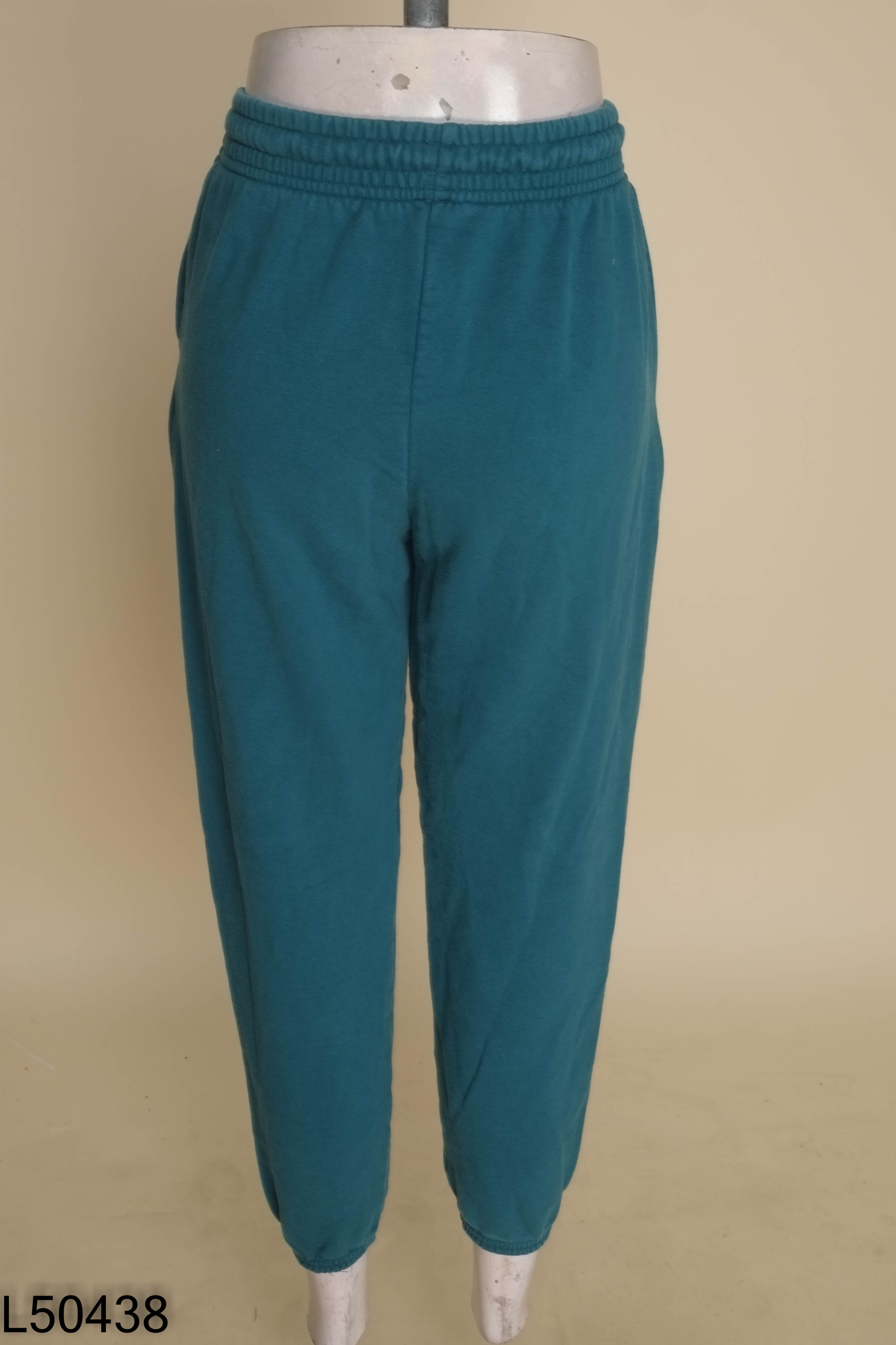 Quần nỉ xanh UNIQLO bo chun ống