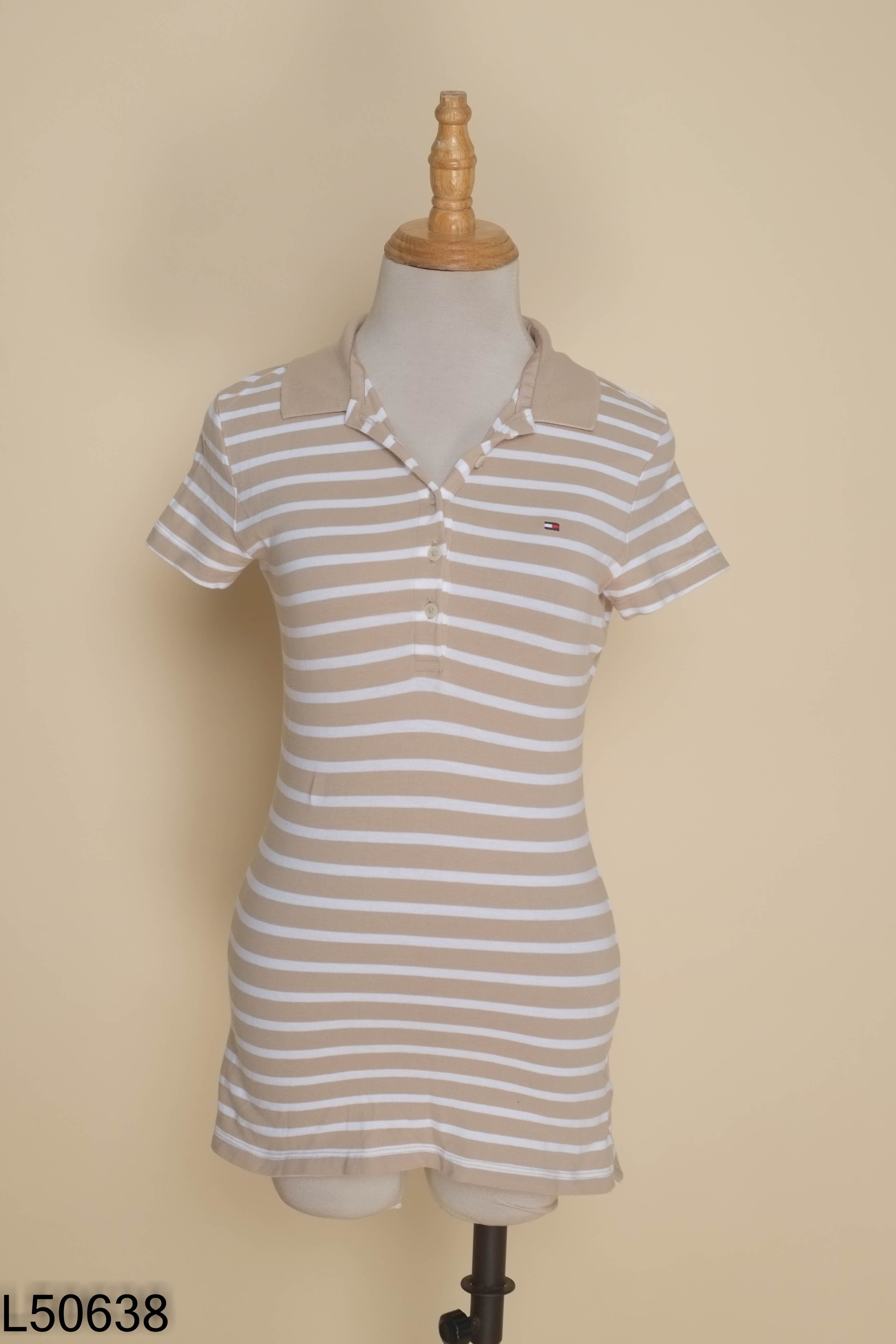 Áo polo TOMMY HILFIGER be kẻ