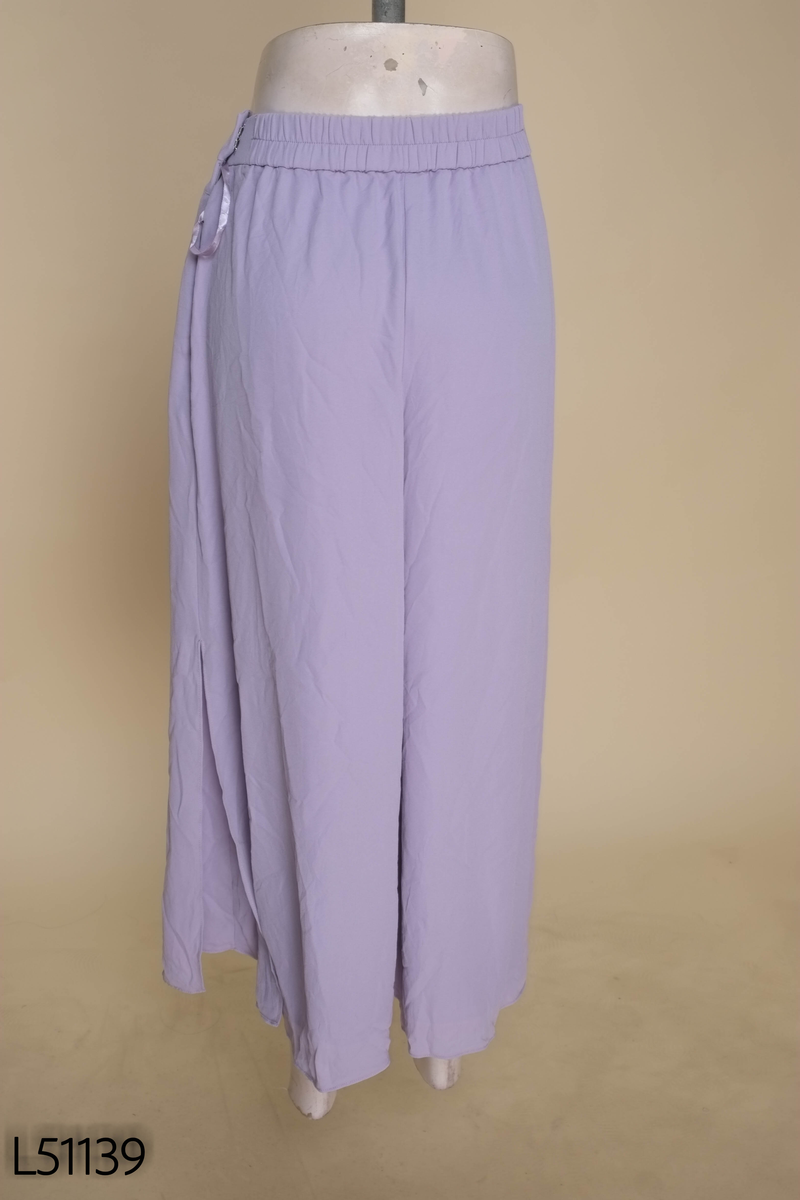 Quần suông tím UNIQLO