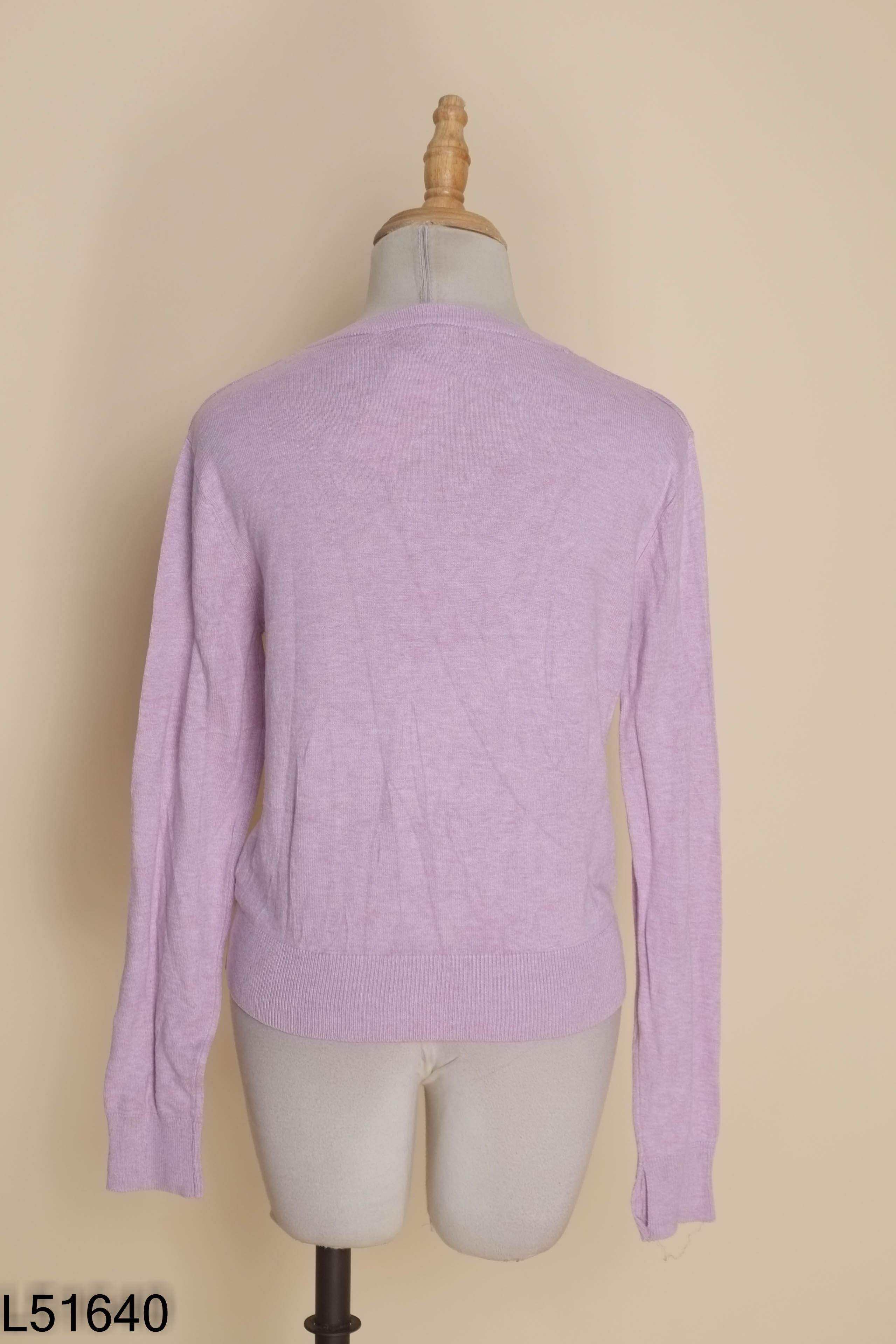 Cardigan len tím H&M