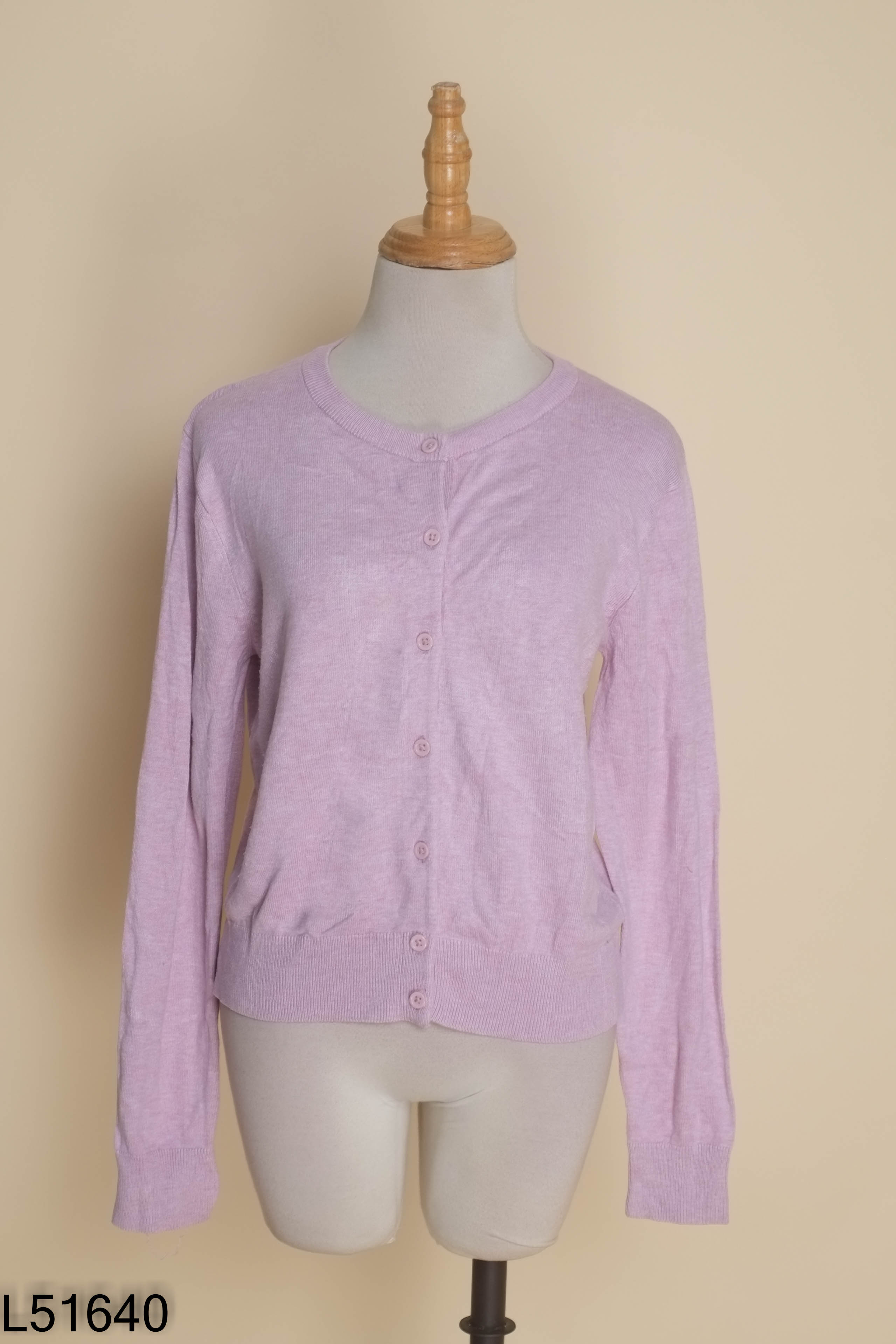 Cardigan len tím H&M