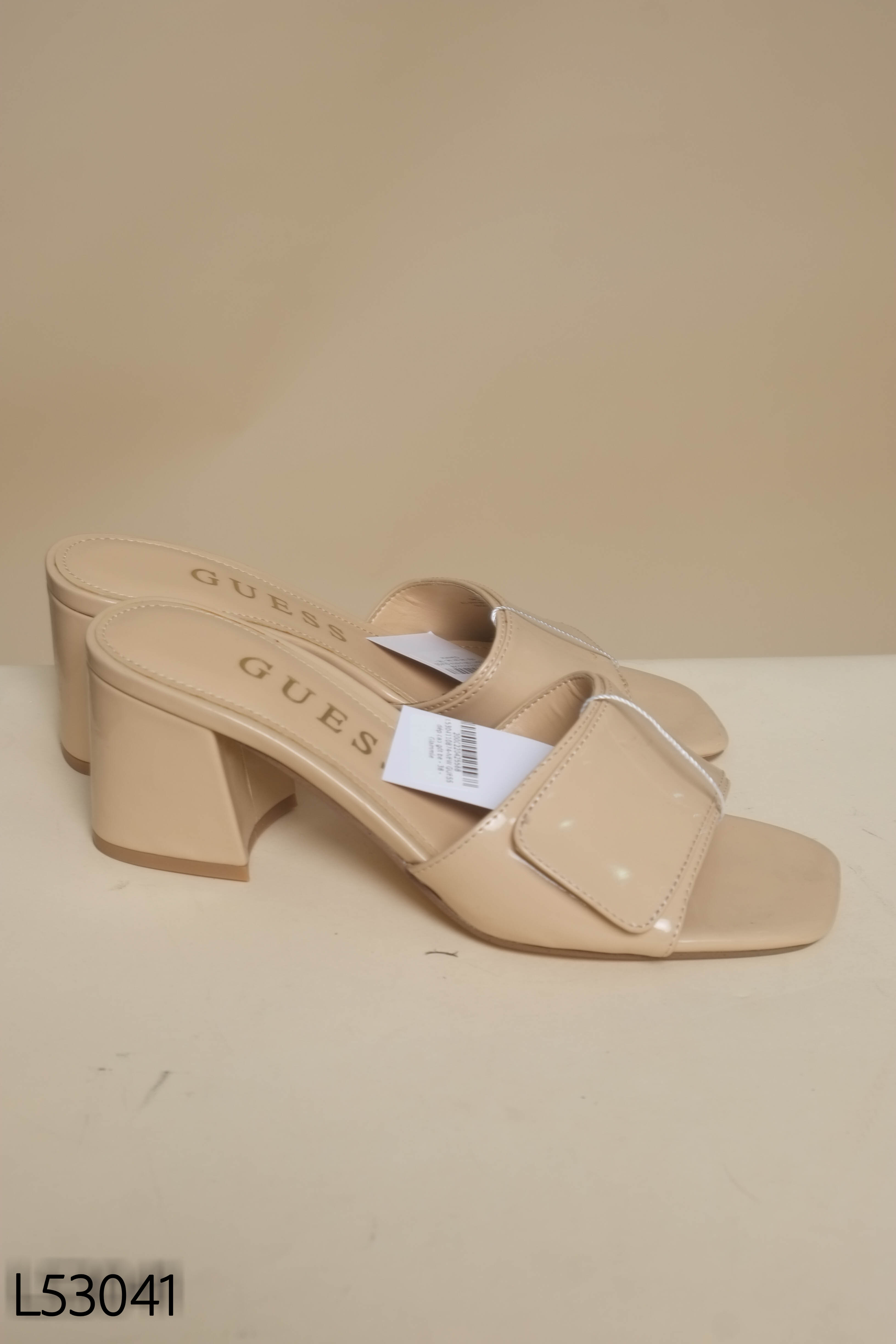 NEW GUESS dép cao gót be