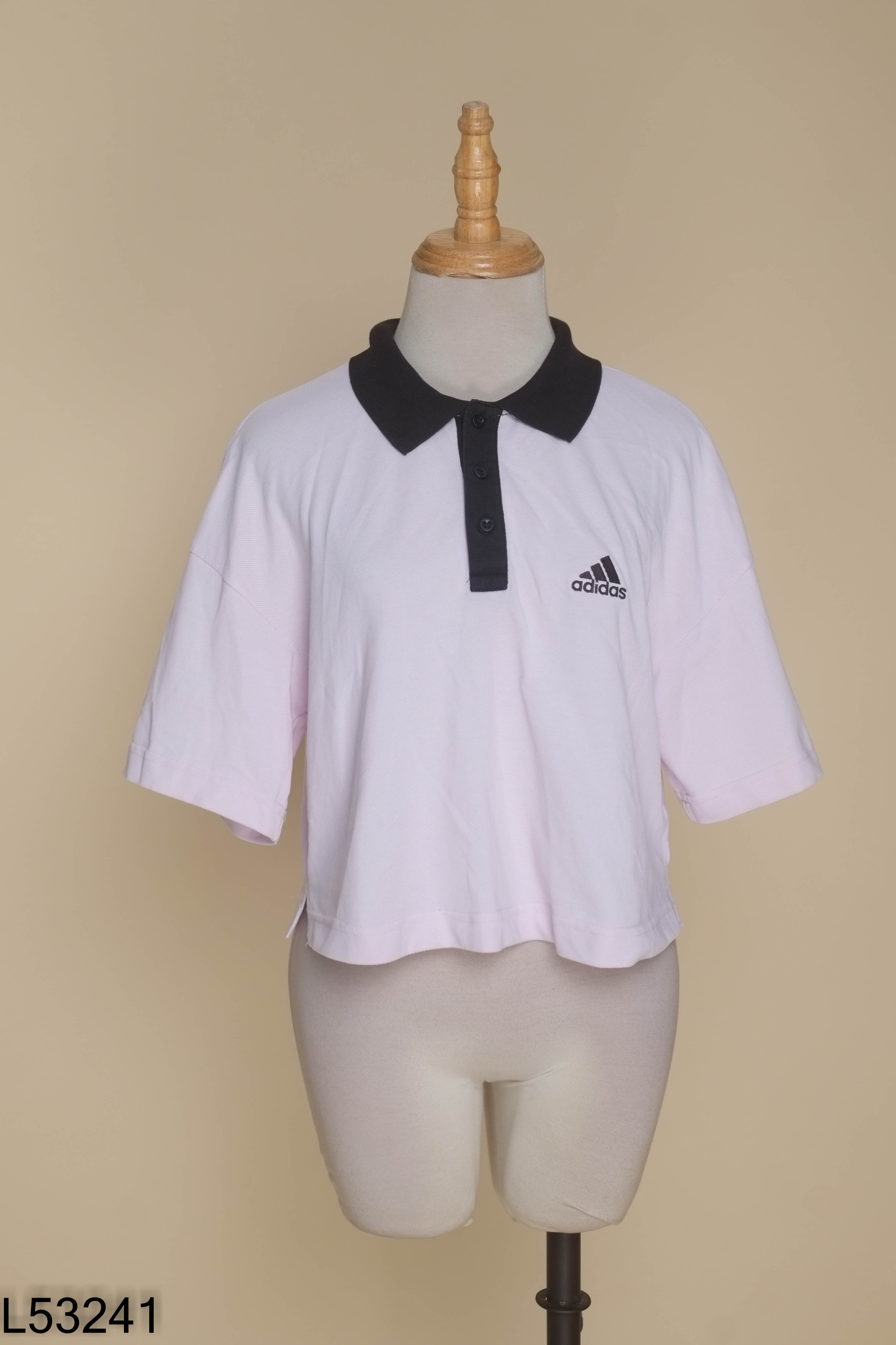 Áo thun ADIDAS hòng mix đen