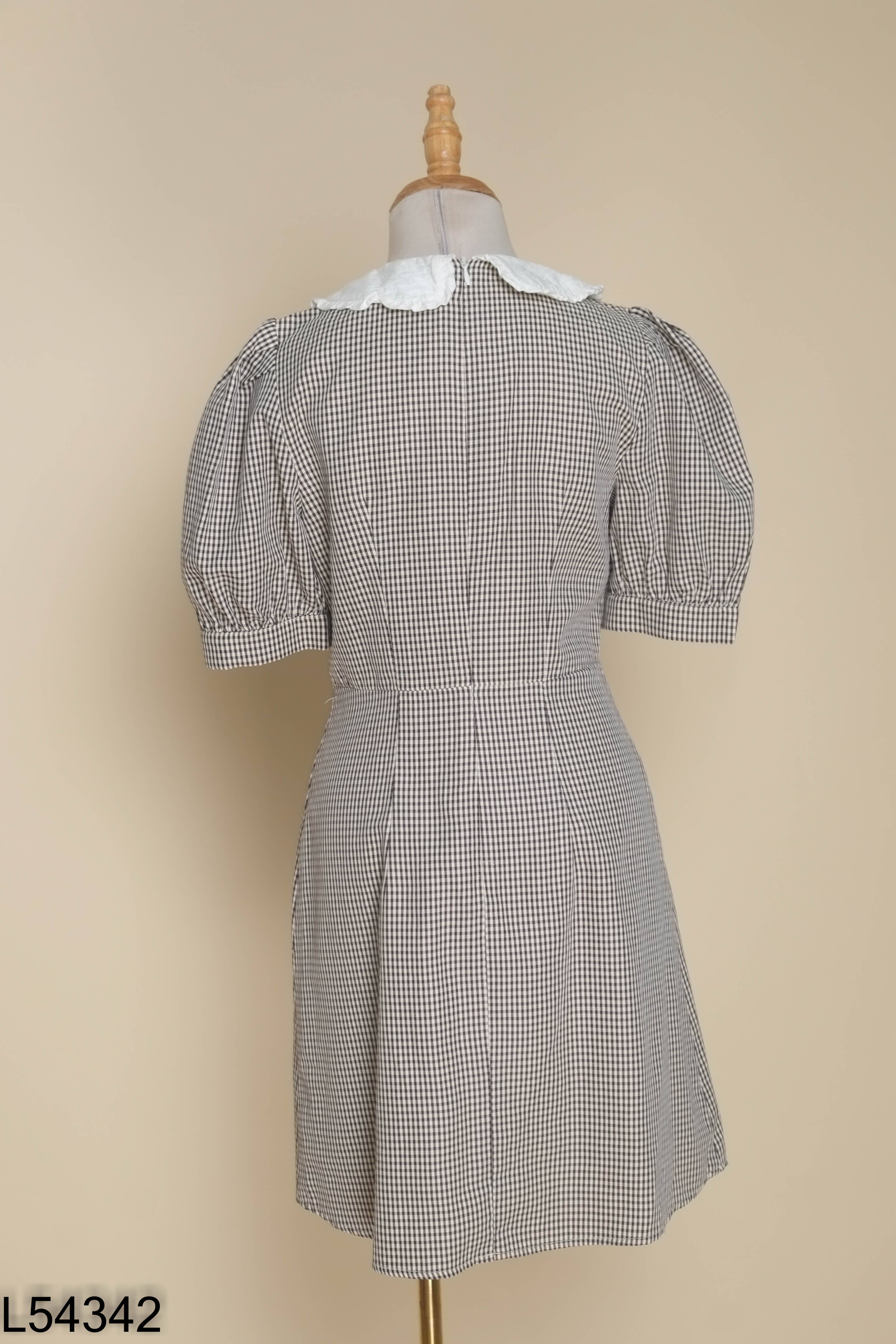 Váy ADORE DRESS be họa tiết đính nơ