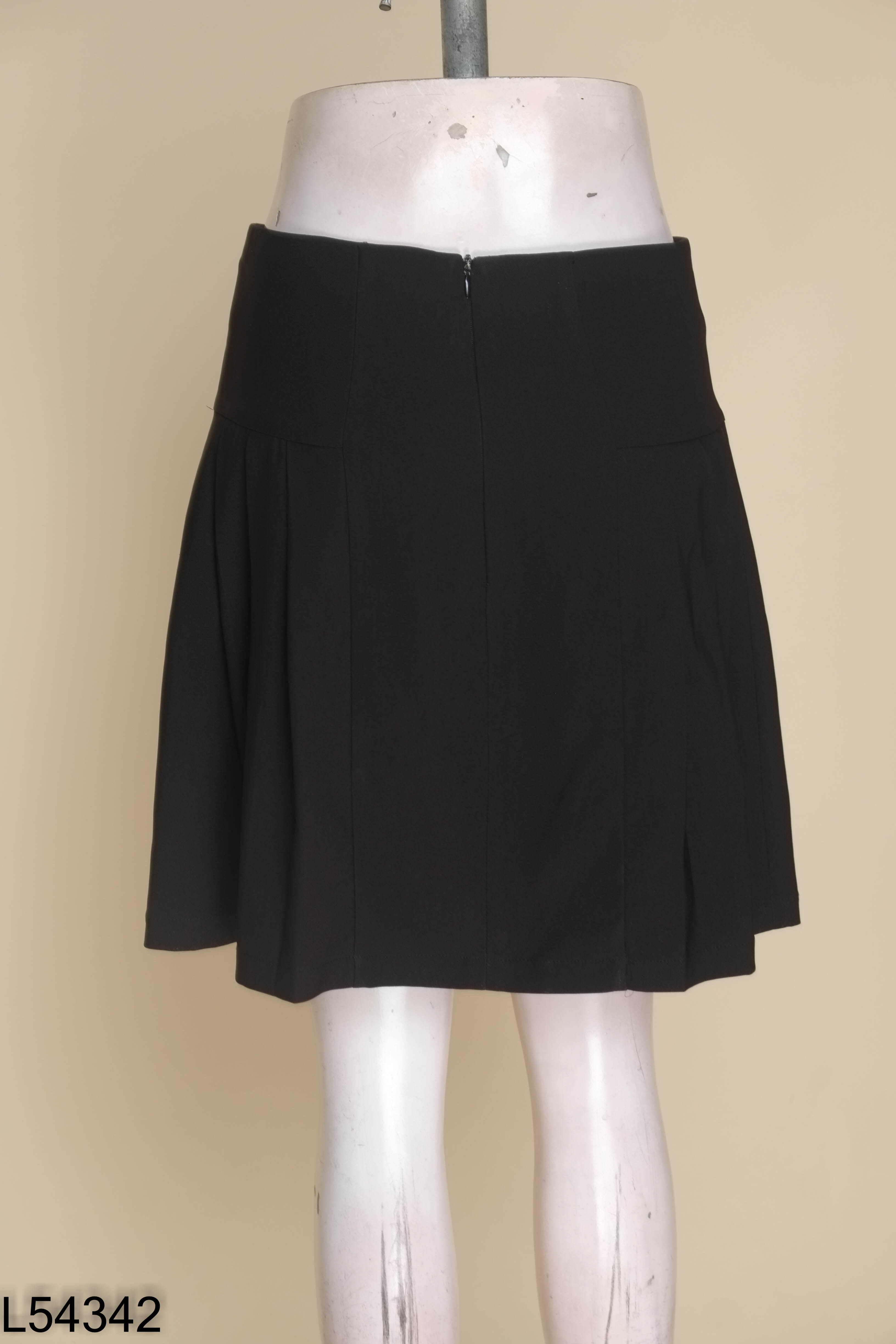 Chân váy ADORE DRESS đen xếp ly