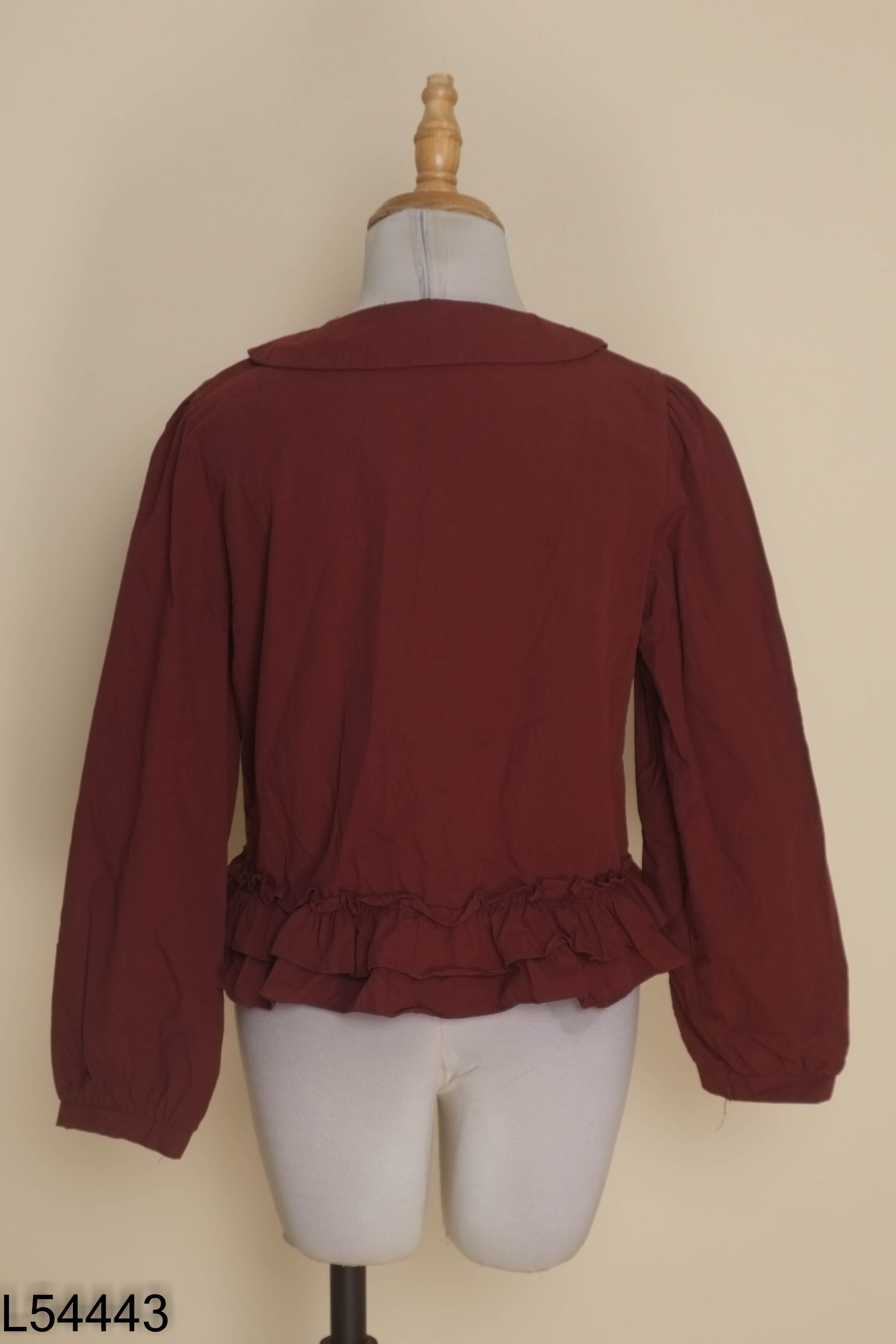 Áo babydoll đỏ bèo