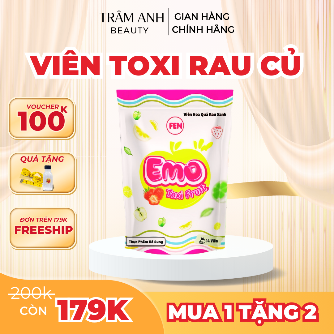 VIÊN TOXI RAU CỦ EMODETOX