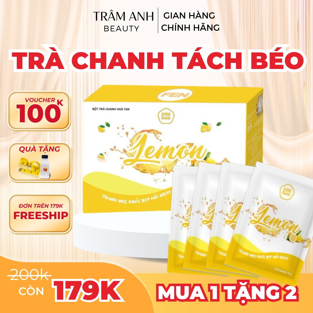 TRÀ CHANH TÁCH BÉO EMODETOX
