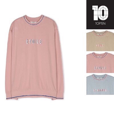 Áo Nỉ Topten 2 Màu Be - Be - Free size