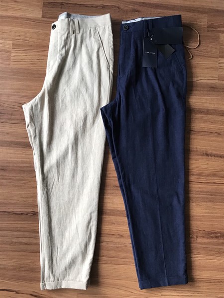 Quần Đũi Zara Nam Be + Xanh Than. - Be - S - (SALE)
