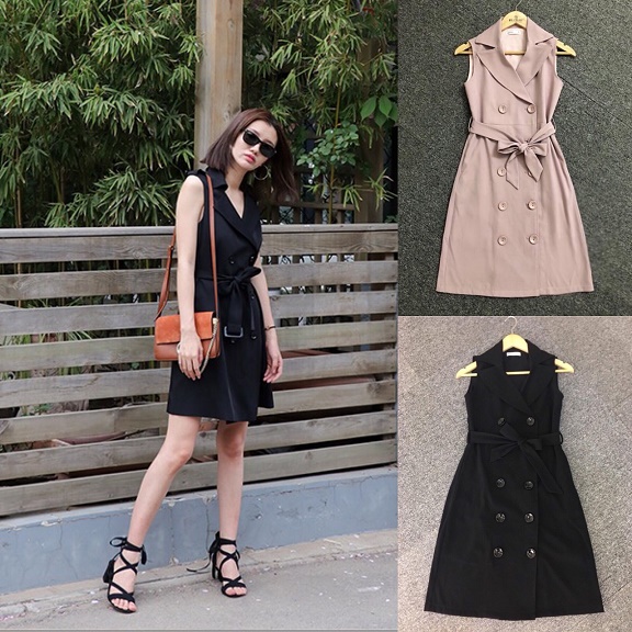Vest Gile Lalastyle Xuất Hàn - Đen - S - (SALE)