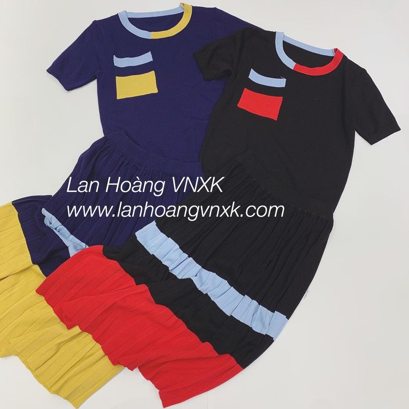Chân Váy Mini Cắt Sóng Màu Black ENVYLOOK Cotton Wave Skirt