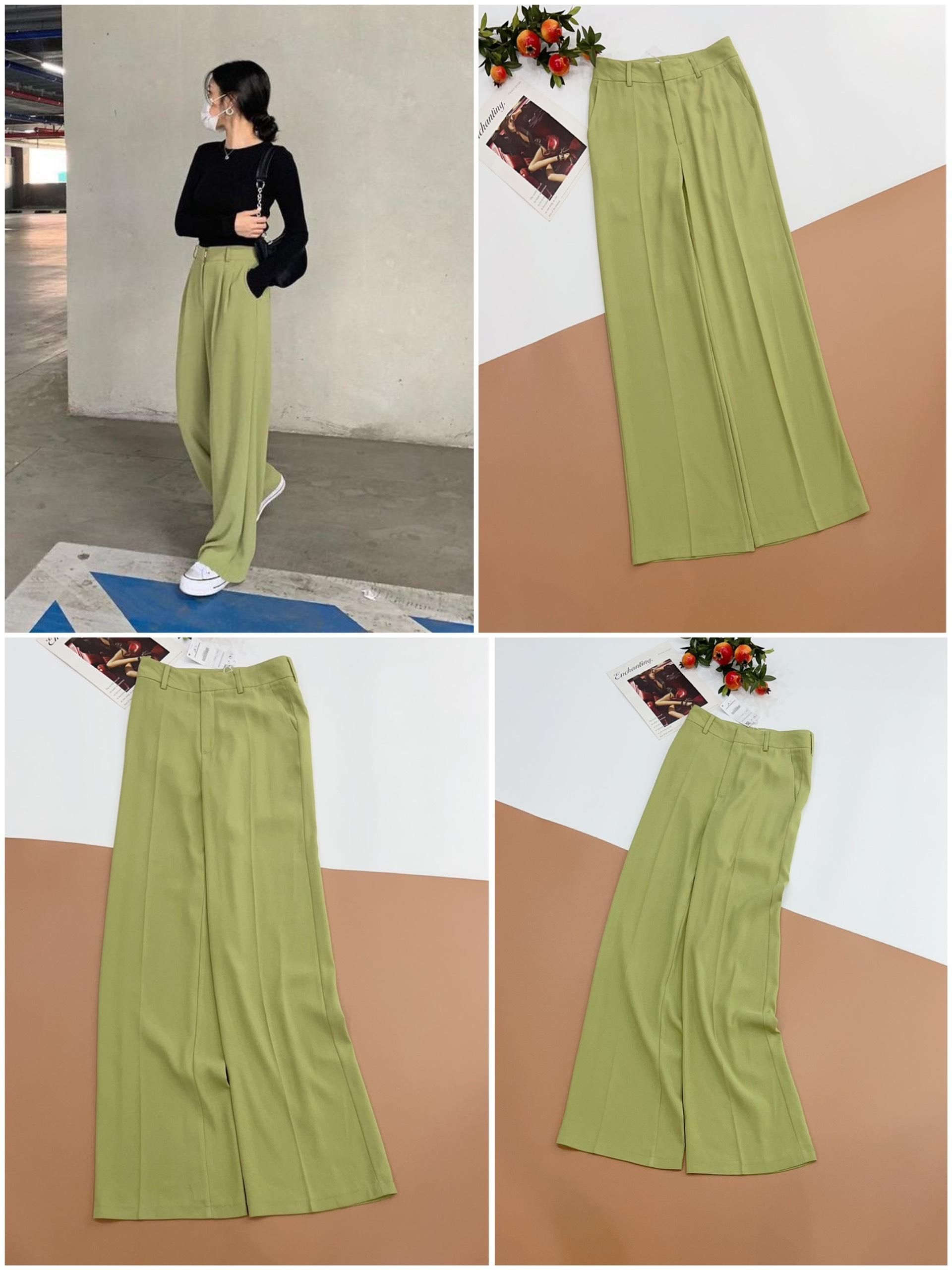 Culottes ZR xanh Cốm nhạt dư xịn