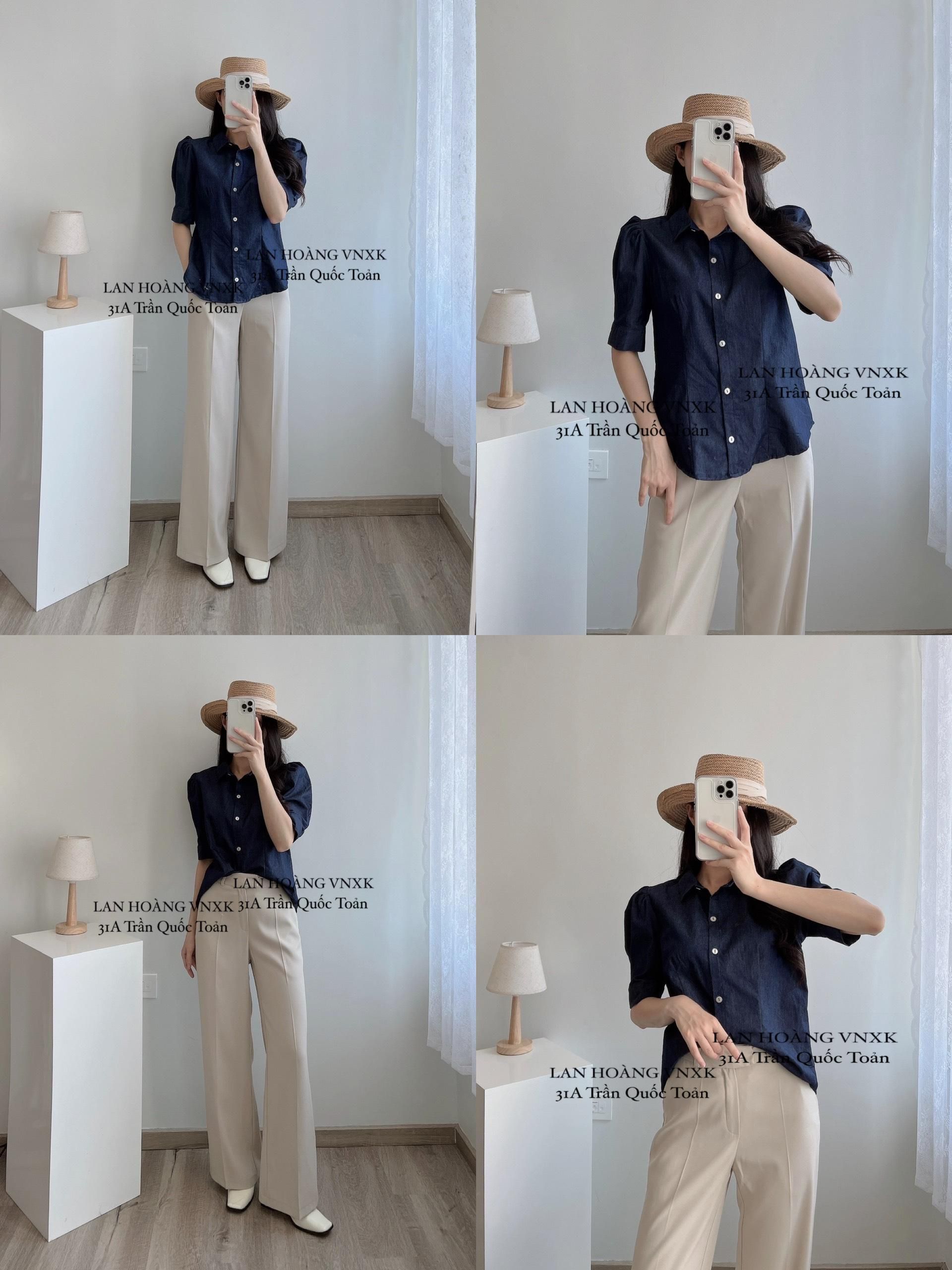 Sơ Mi Denim Xuất Nhật Dư Xịn