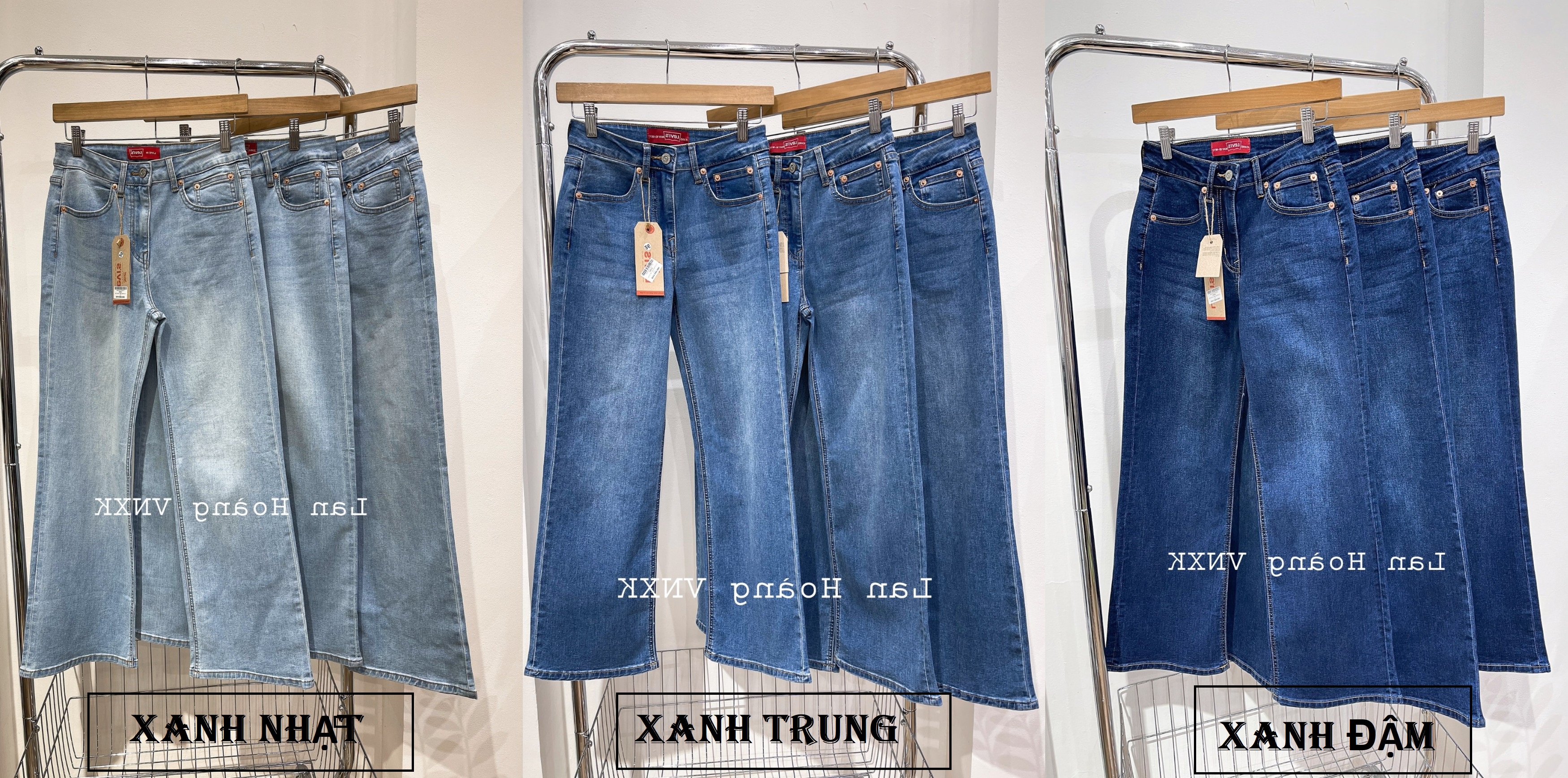 Culottes Jean Levis Dư Xịn