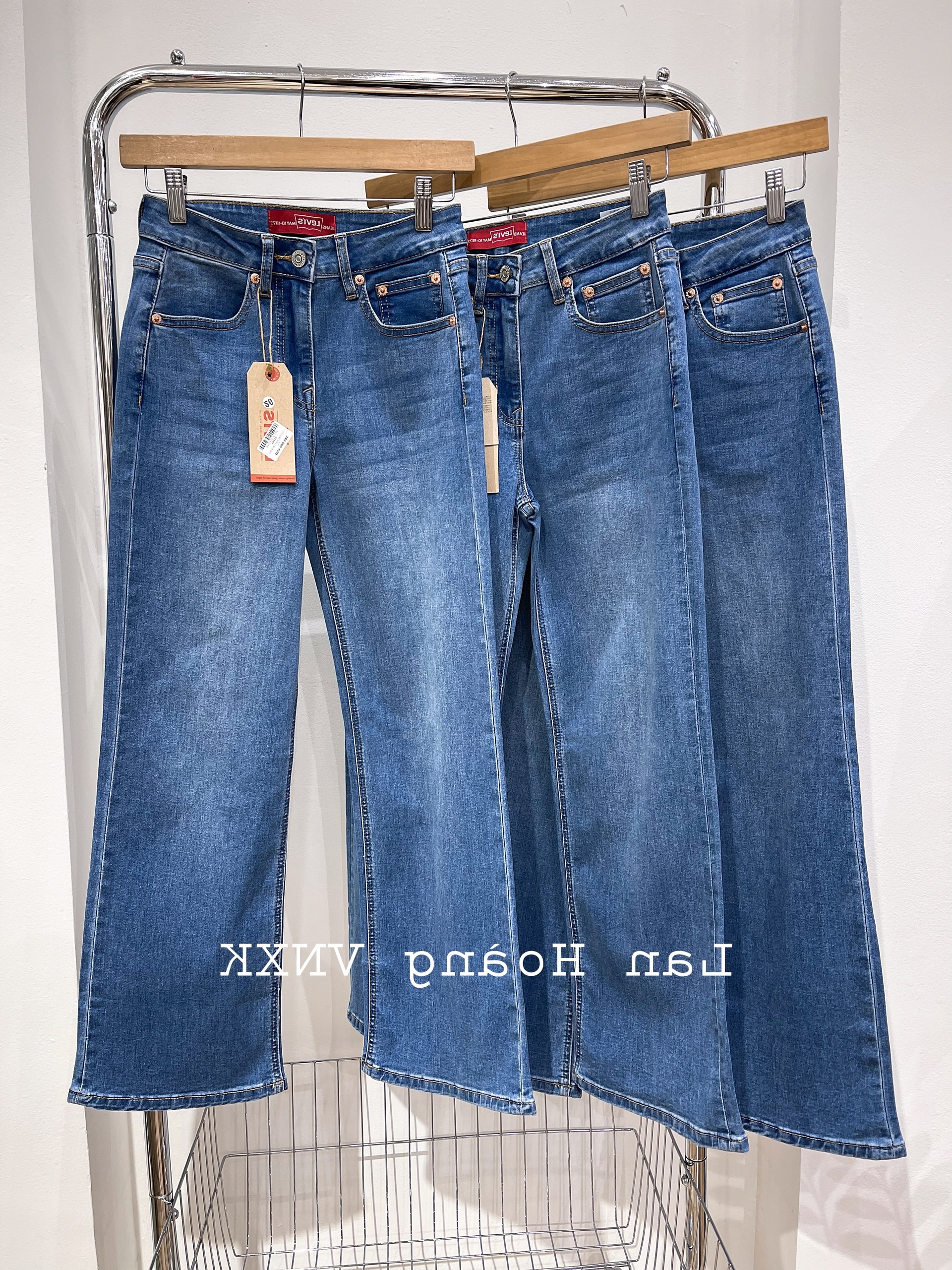 Culottes Jean Levis Dư Xịn