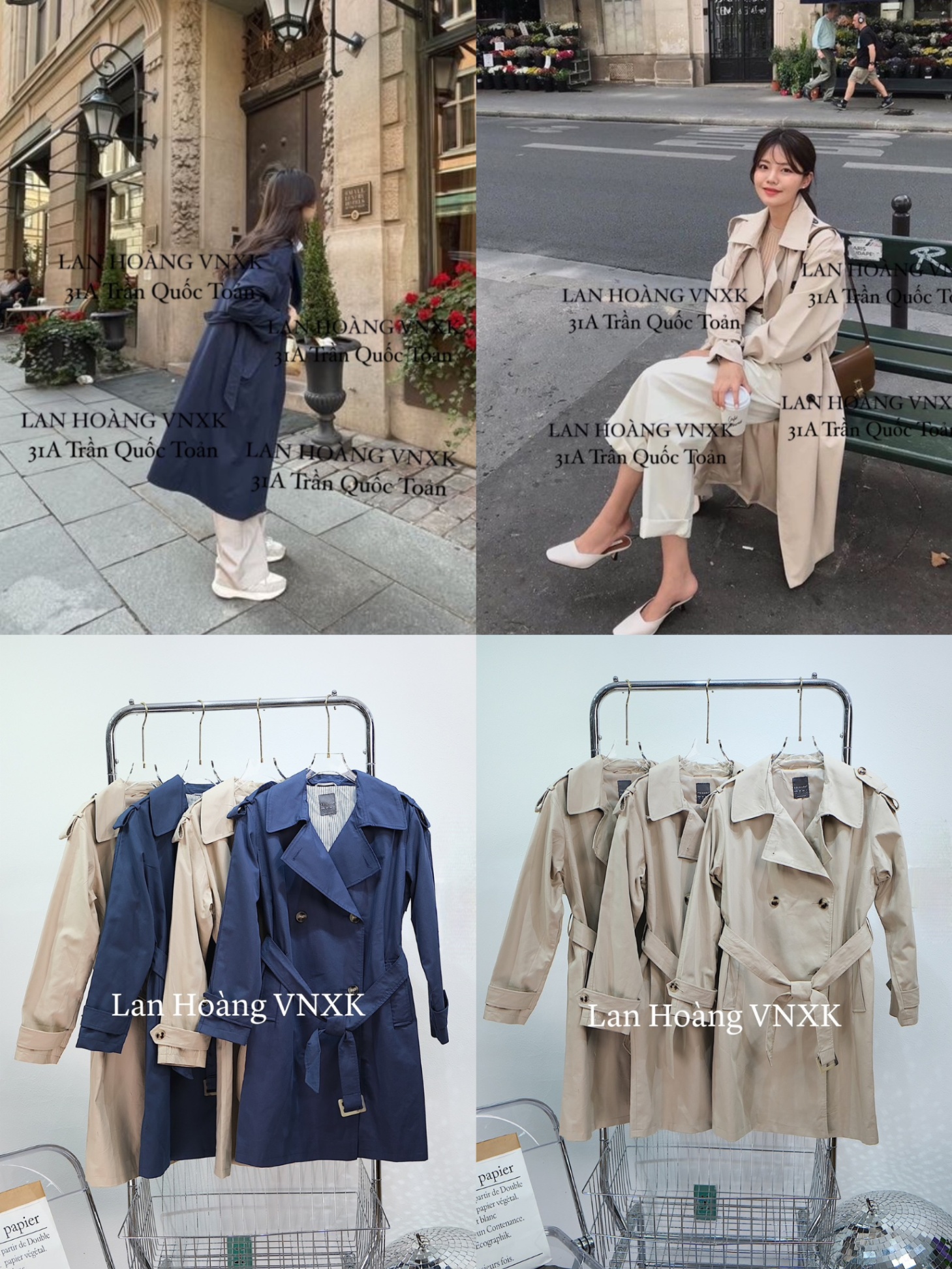 Trench Coat Primark Xuất UK dư xịn 13416