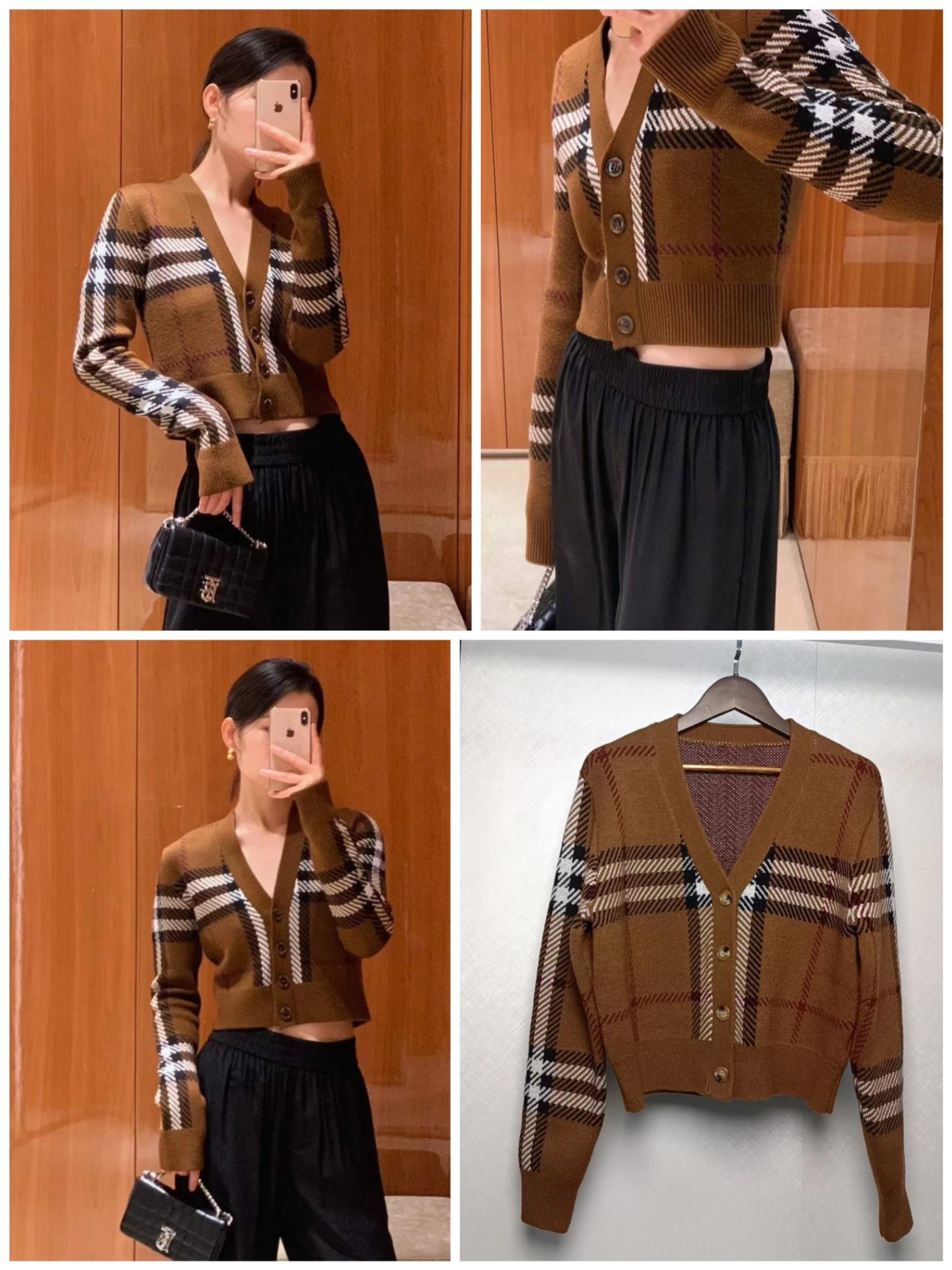 Cardigan Len BBR Dáng Ngắn 13569