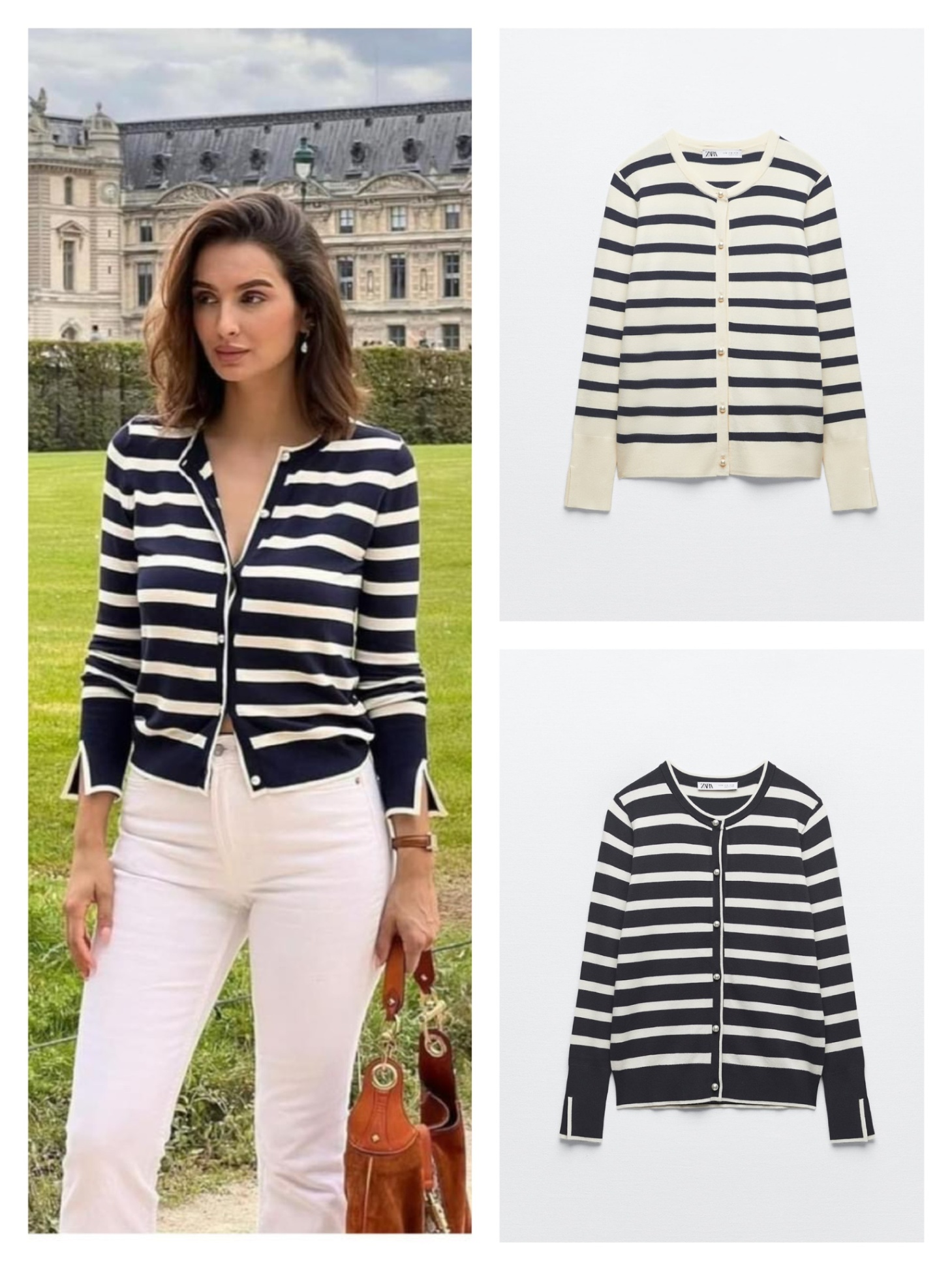 Cardigan Len ZR Khuy Trai Dư Xịn 13618