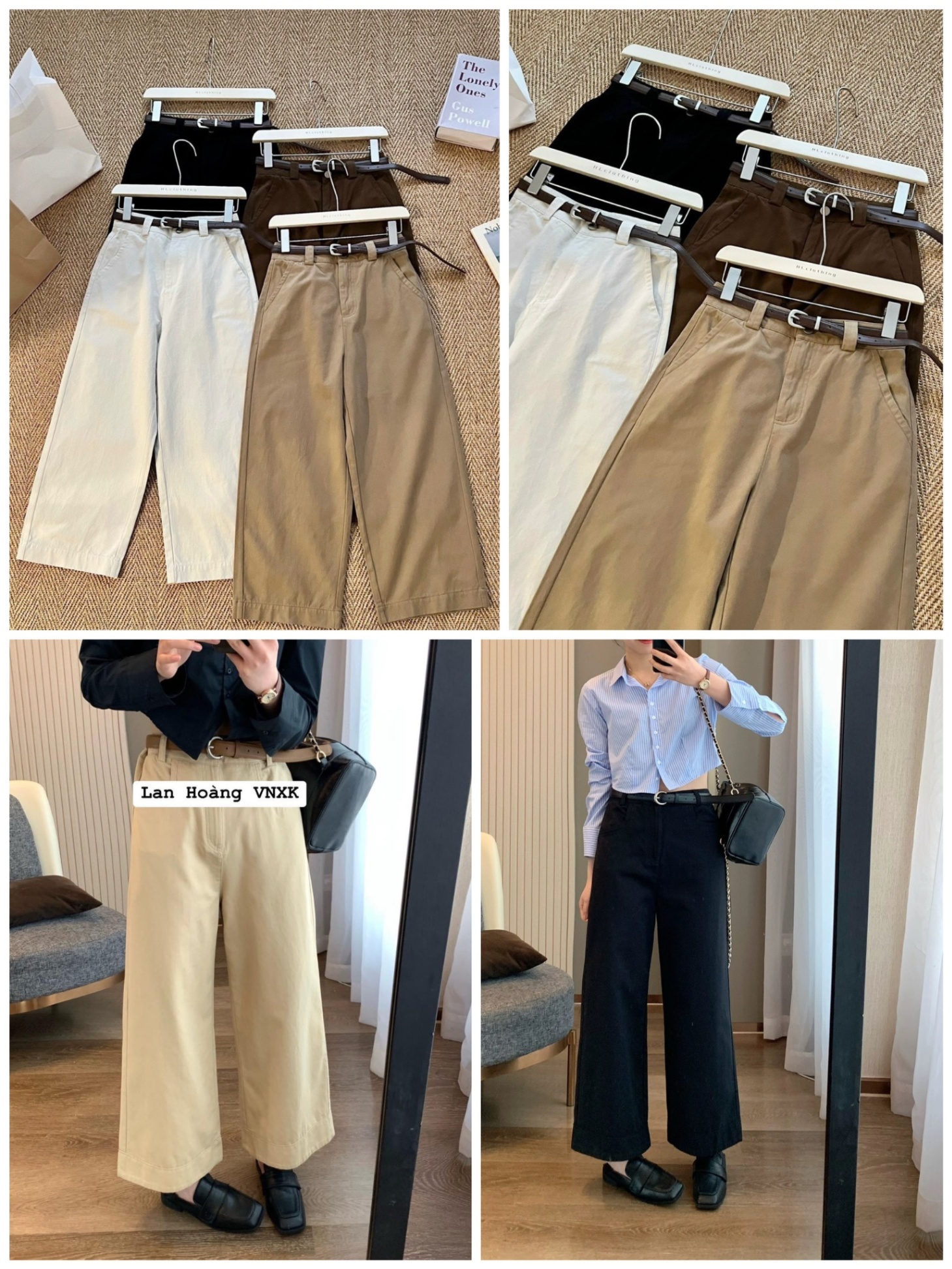 Culottes Xuất Hàn KÈM BELT 14127