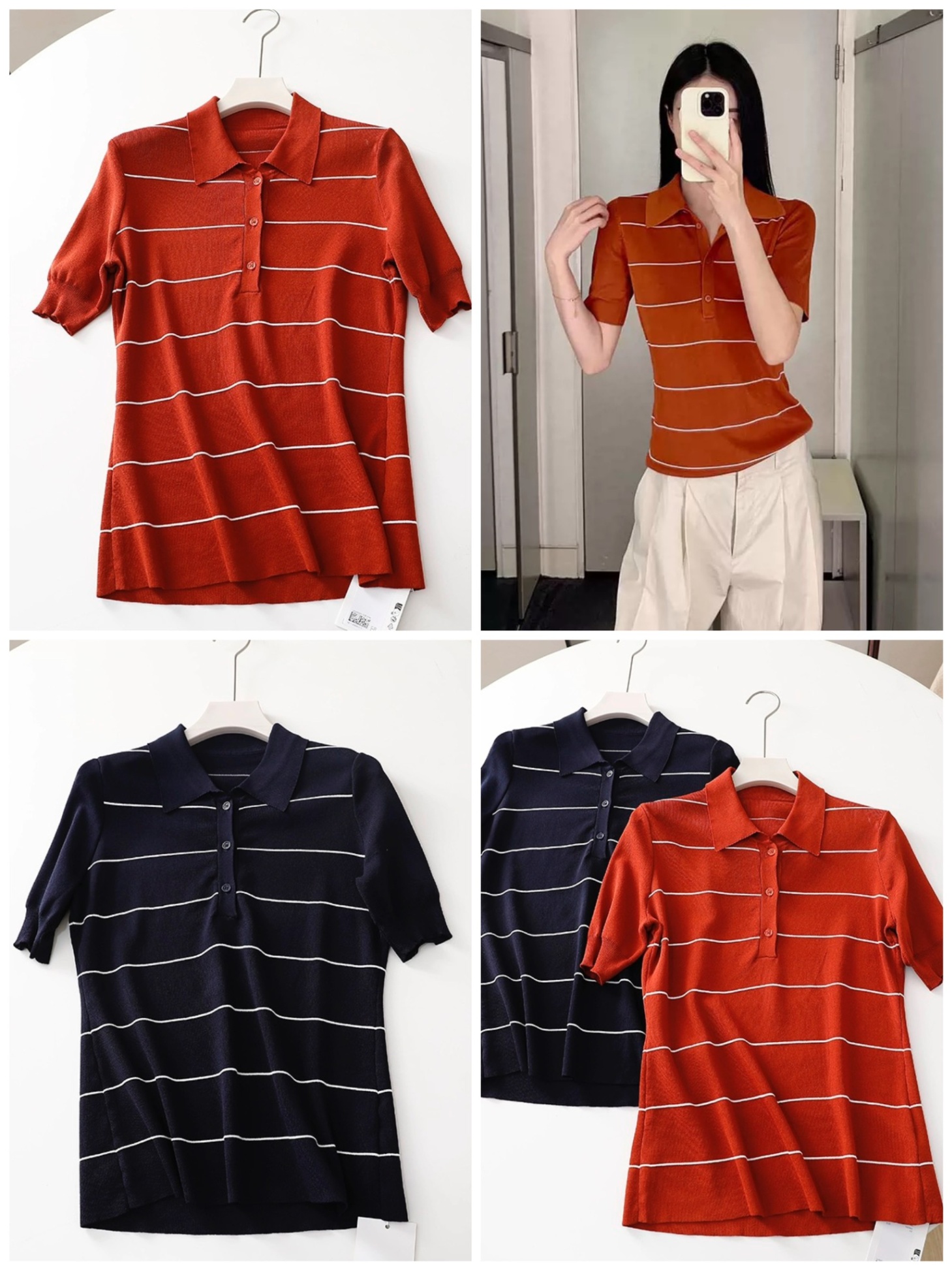 Áo Polo Cos dệt kim dư xịn 14289